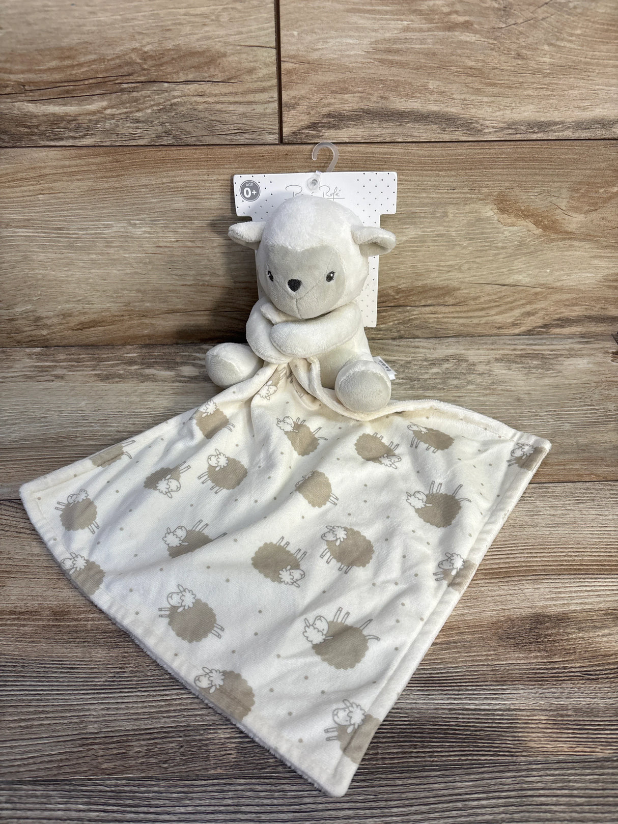 NEW Rene Rofe Lovey Security Blanket - Lamb