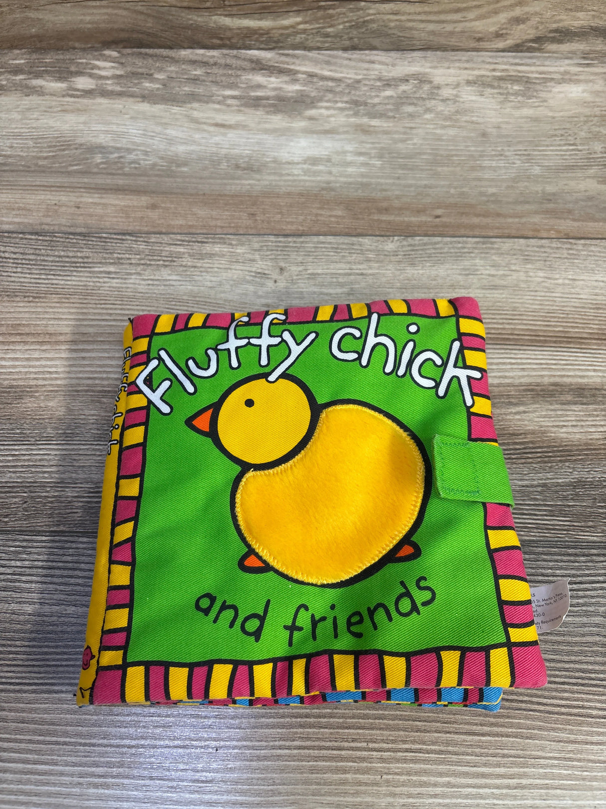Fluffy Chick & Friends Soft Book