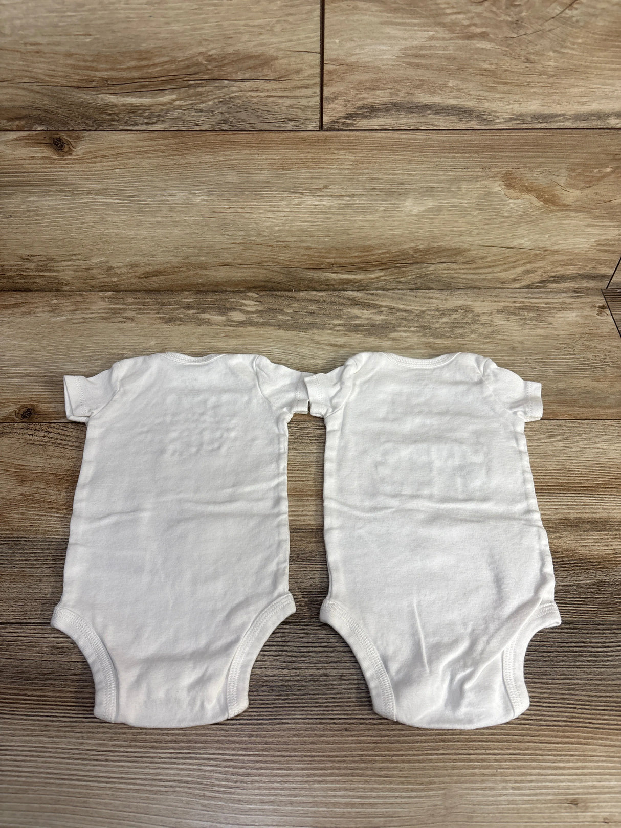 Simple Joys 2pk Daddy Is My Hero Bodysuit Set White sz 0-3m