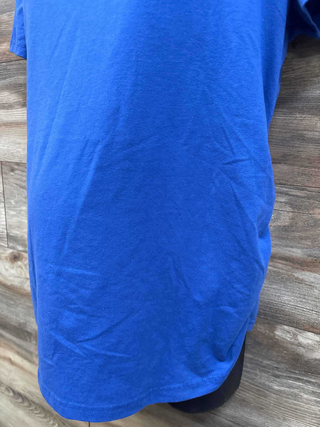 Shein Maternity Ruched Shirt Blue sz XL