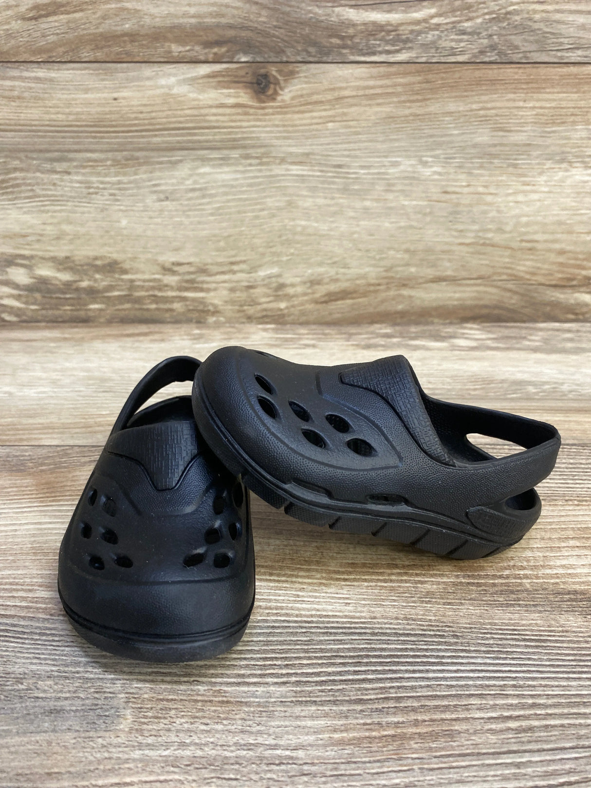 Wonder Nation USA Clogs, Black sz 6c