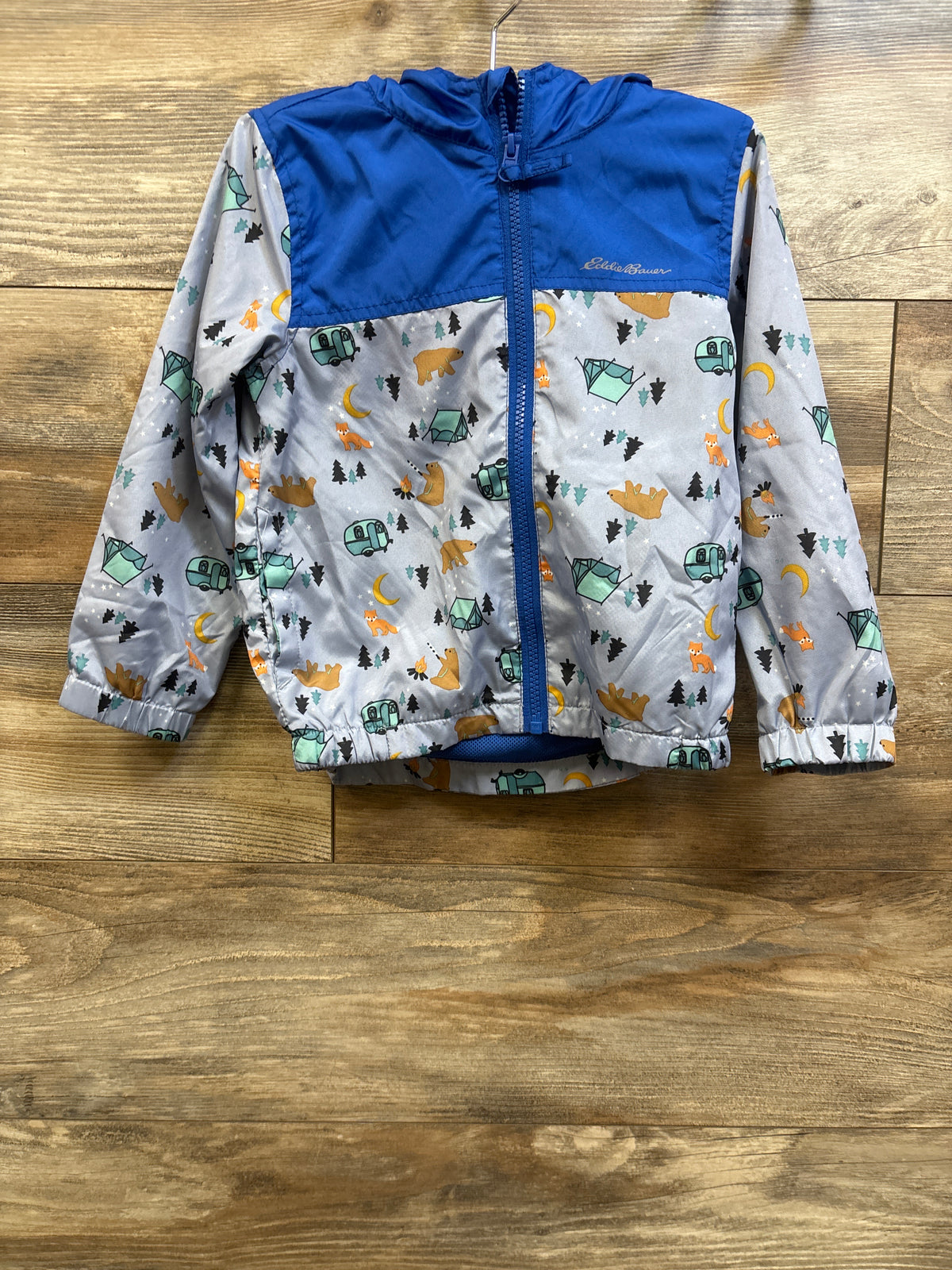 Eddie Bauer Rain Jacket Blue sz 4T