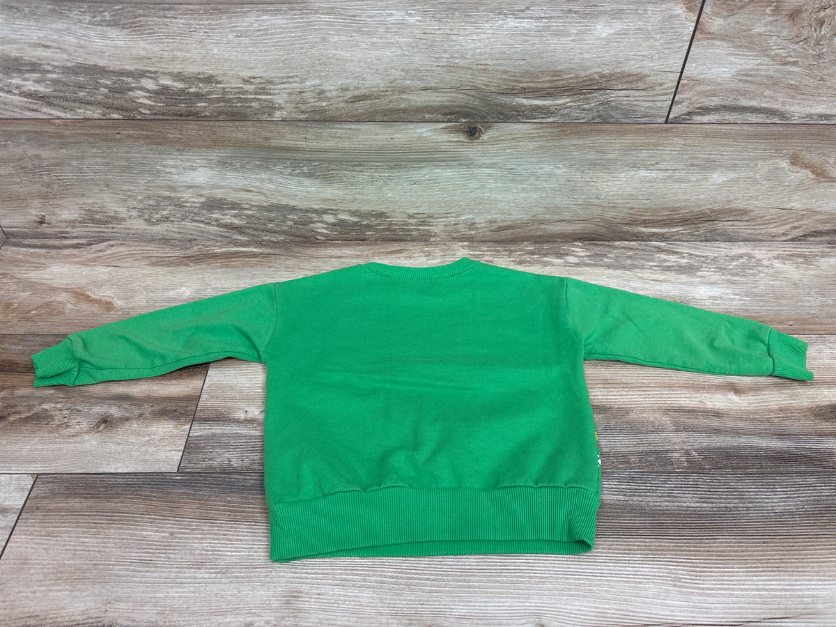 The Grinch Pullover Sweatshirt Green sz 4/5T