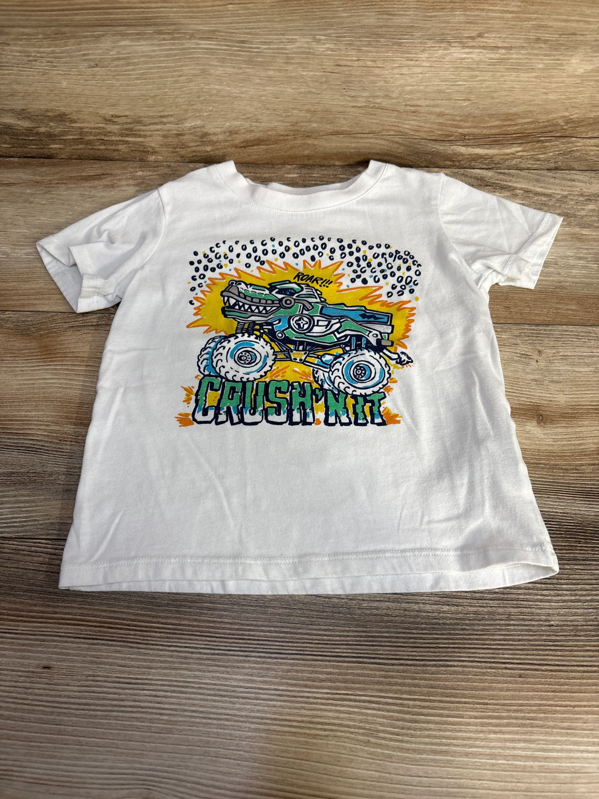 Epic Threads Crush'n It Shirt White sz 4T - Me n Mommy To Be
