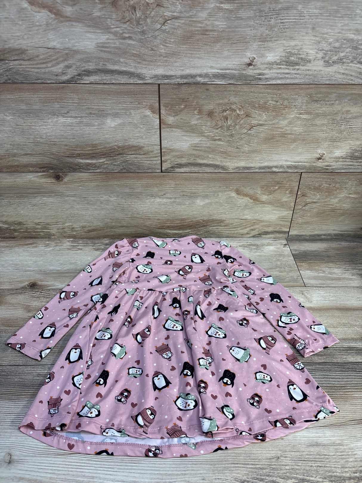 Emma & Elsa Penguin Dress Pink sz 3T