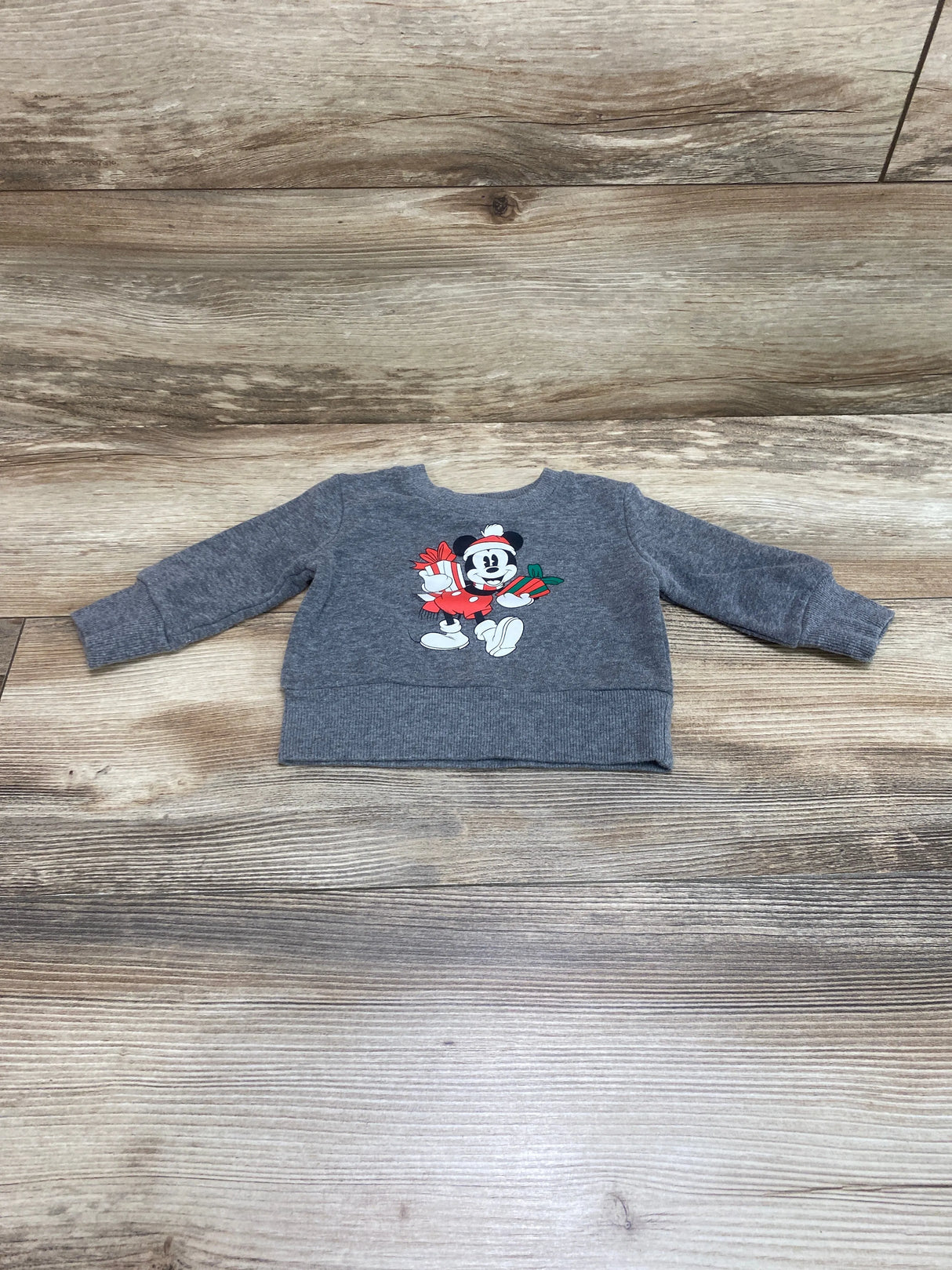Disney Junior Mickey Mouse Sweatshirt Grey sz 0-3m - Me n Mommy To Be