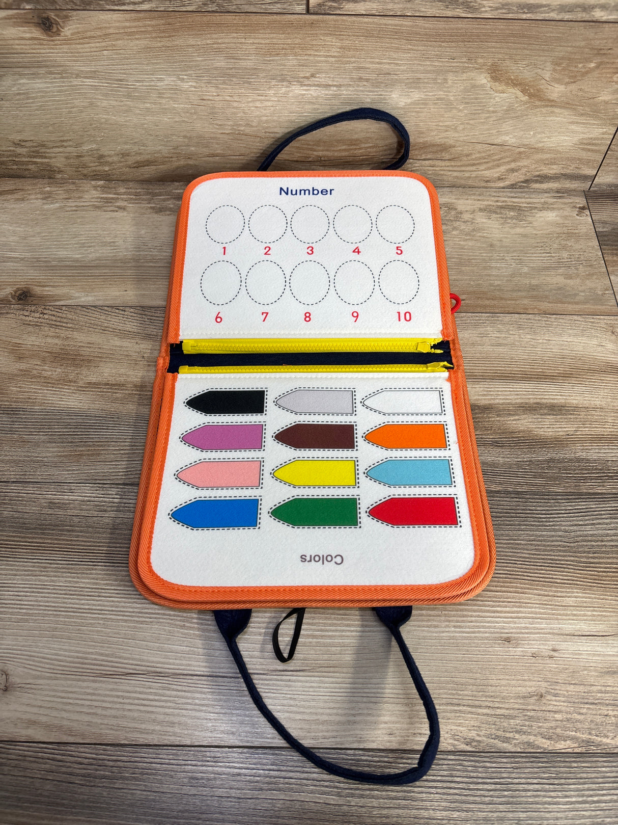 KiddiTouch Busy Board Felt Activity Book