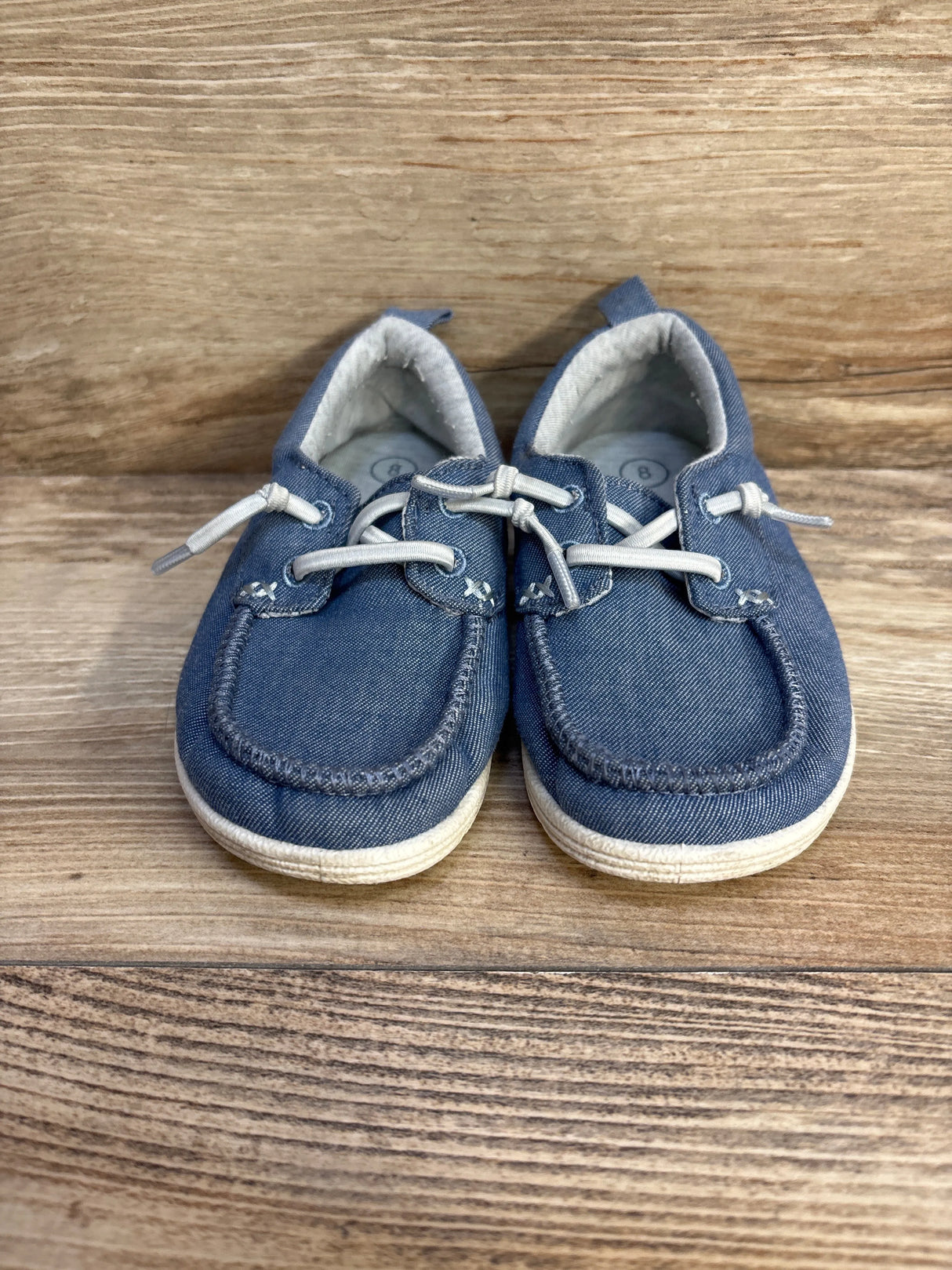 Cat & Jack Bobby Pull-On Sneakers Blue sz 8c - Me n Mommy To Be