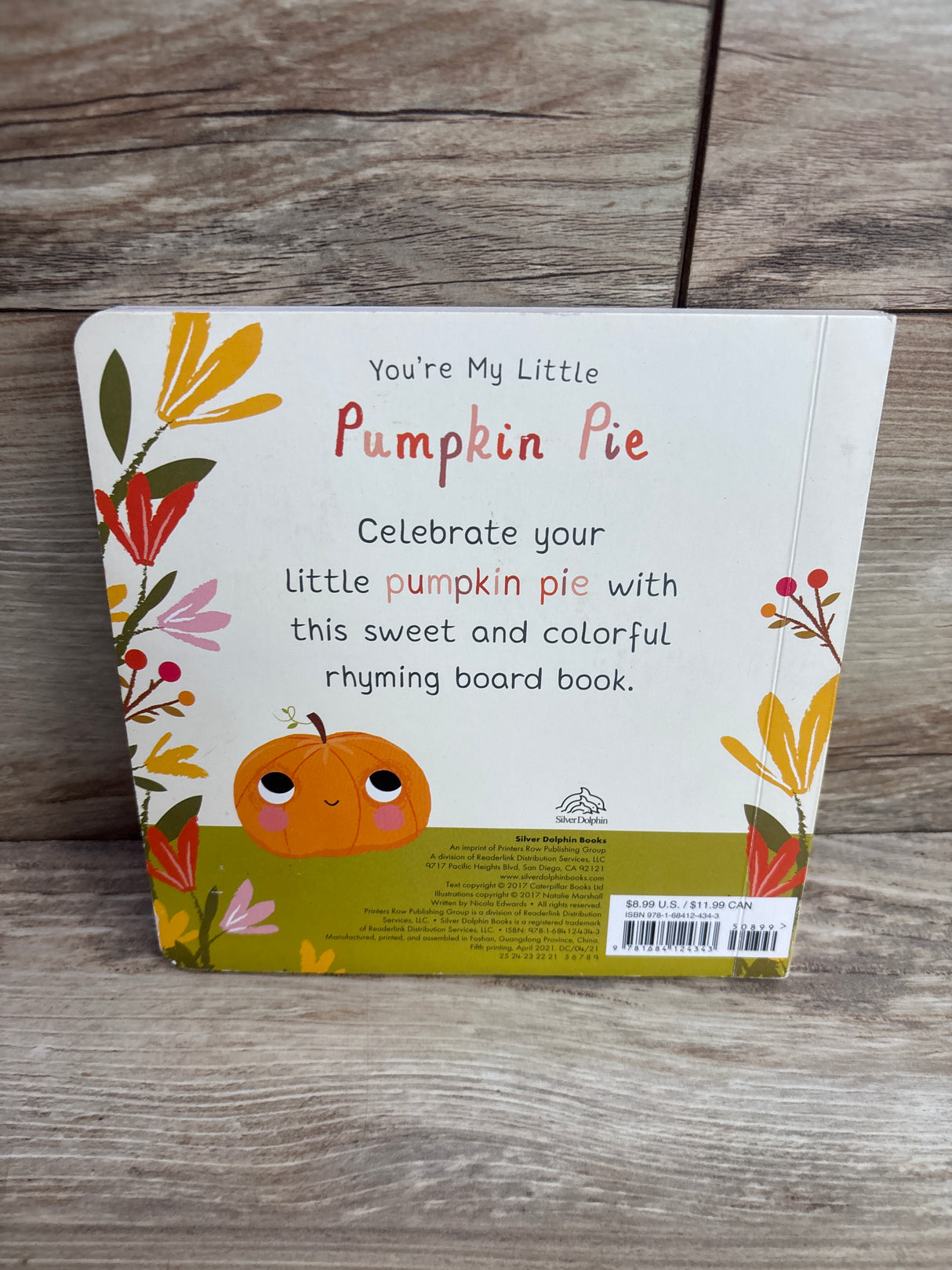 You're My Little Pumpkin Pie Board Book