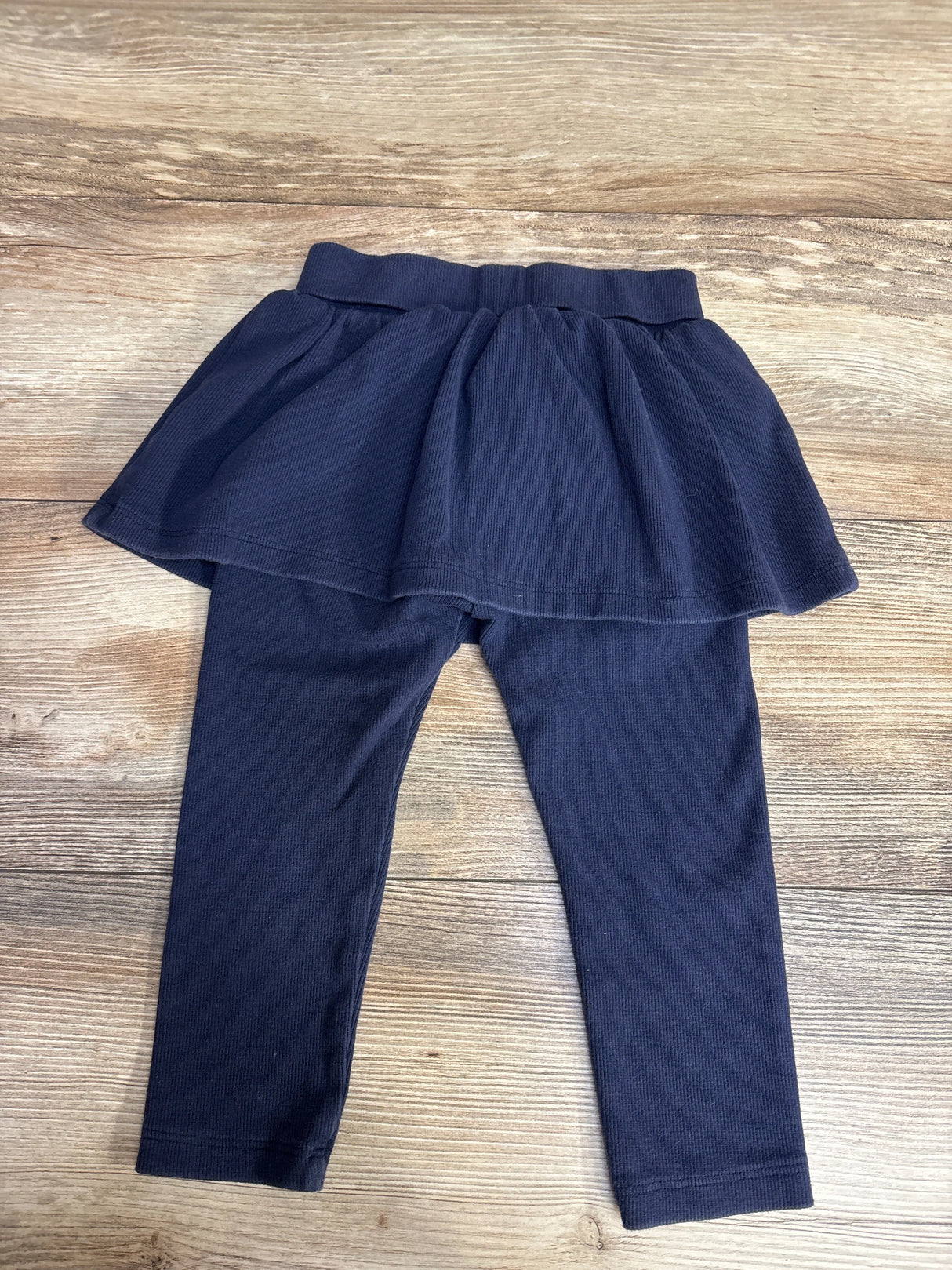 Baby Gap Ribbed Skirt Leggings Navy sz 2T