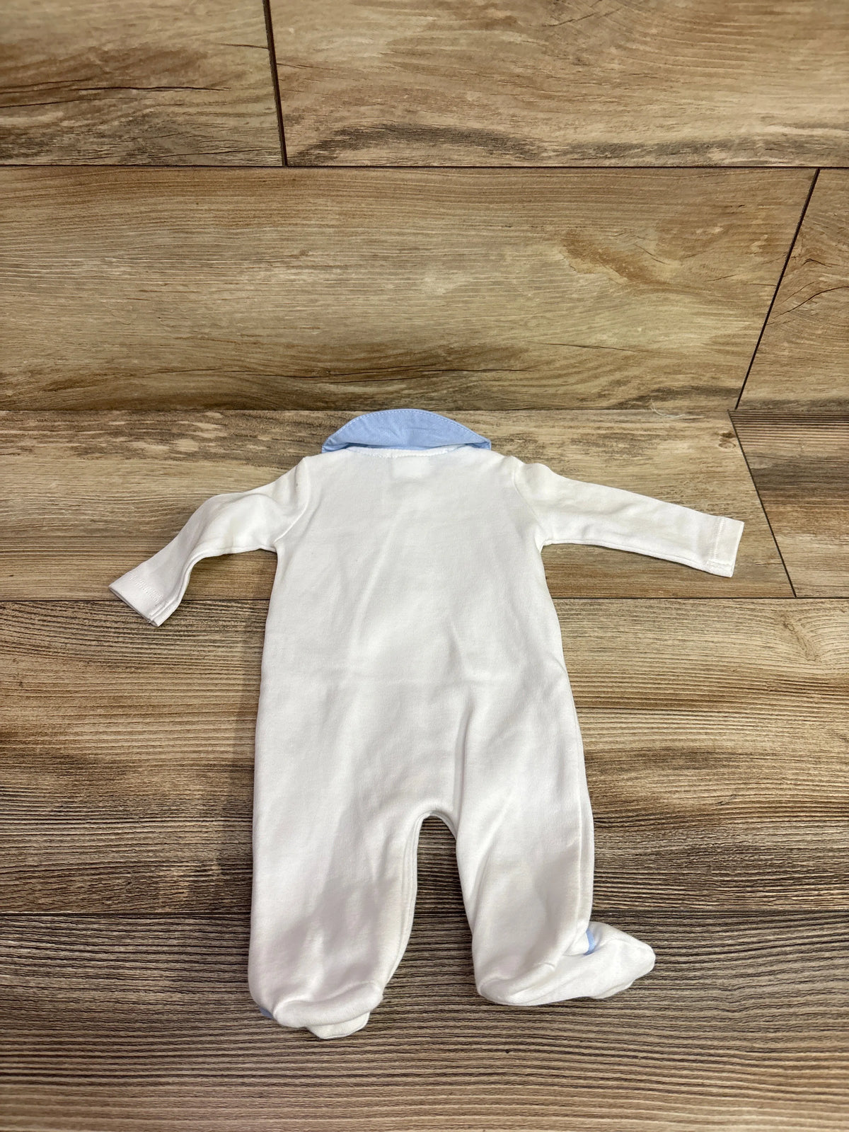 Edgehill Collection Footed Coverall White sz Preemie