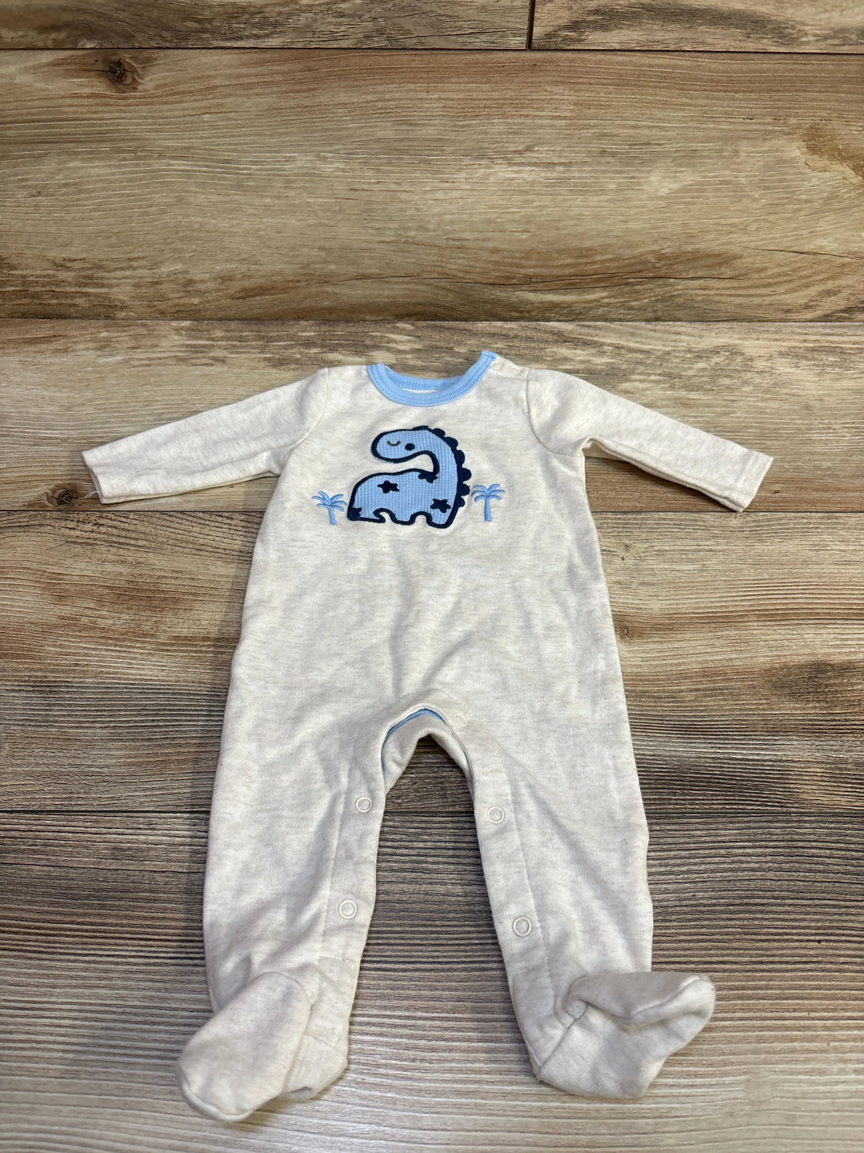Sterling Baby Dinosaur Sleeper Cream sz Newborn