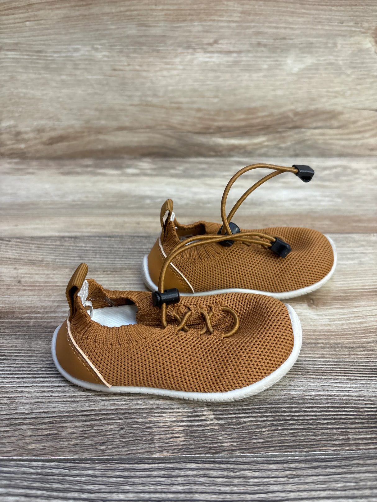 FEETCITY First Walking Slip-On Shoes Brown sz 5c