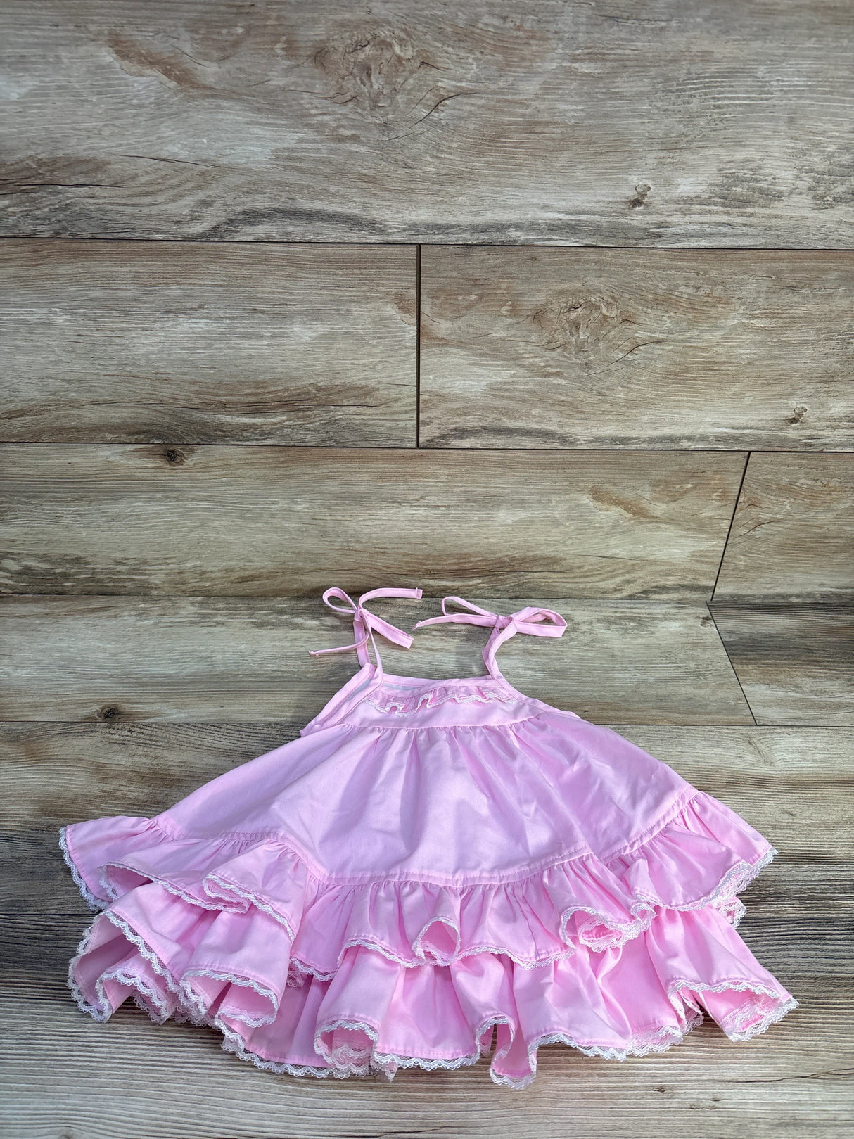 Nelly Madison Tiered Hannah Dress Pink sz 12m - Me n Mommy To Be