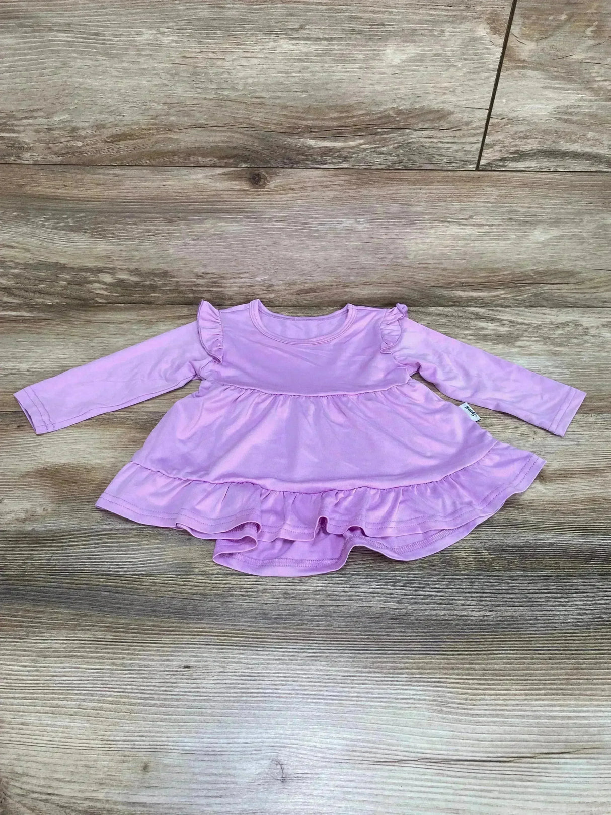 Synpos Tiered Ruffle Dress Purple sz 6-12m - Me n Mommy To Be