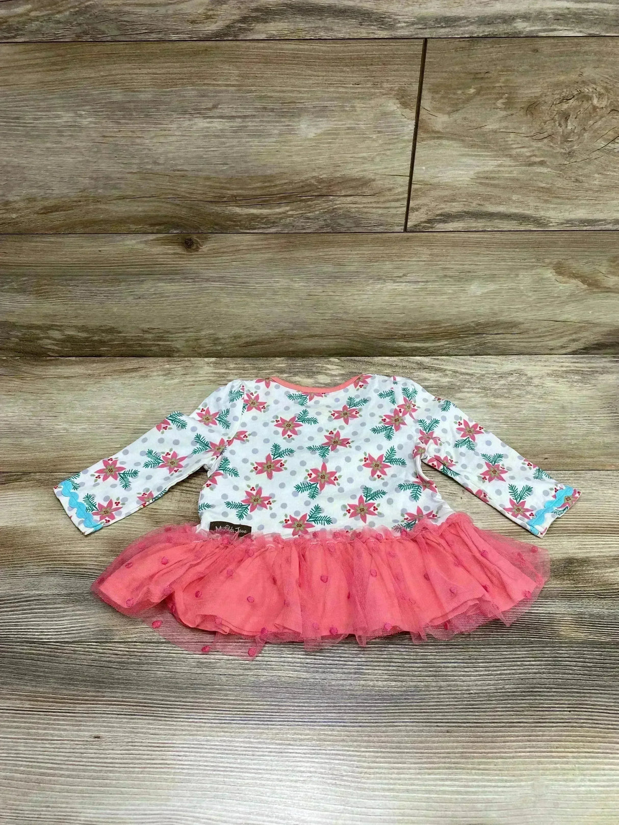 Matilda Jane Poinsettia Tunic White sz 6-12m - Me n Mommy To Be