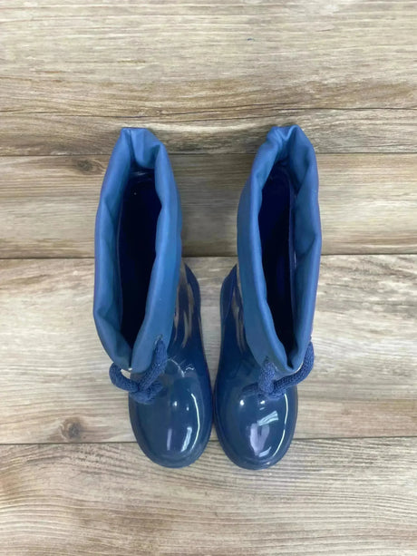 Mayoral Logo Rain Boots in Blue Sz 11c - Me n Mommy To Be