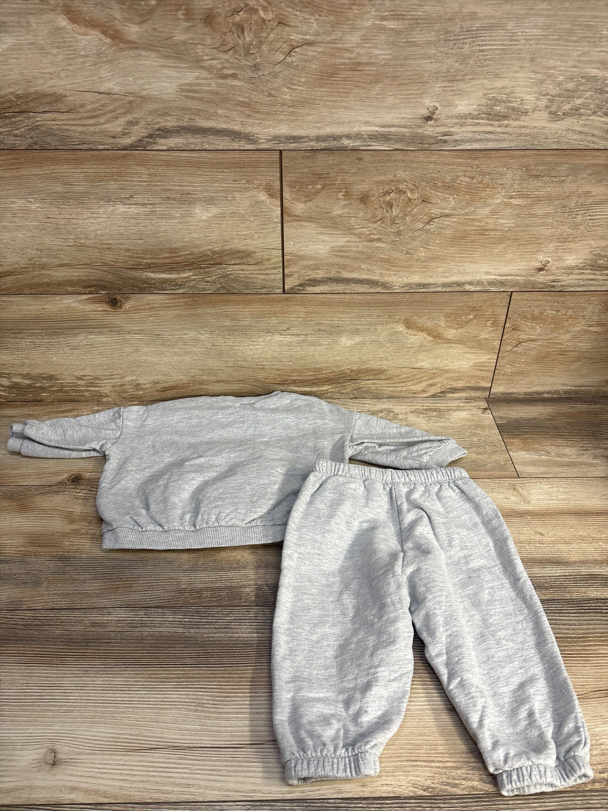 H&M Harvard University Pullover Sweatshirt & Joggers 2pc Set Grey sz 12m