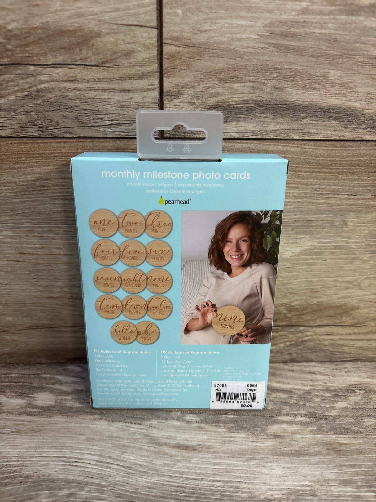 NEW Pearhead Monthly Milestone Photo Cards