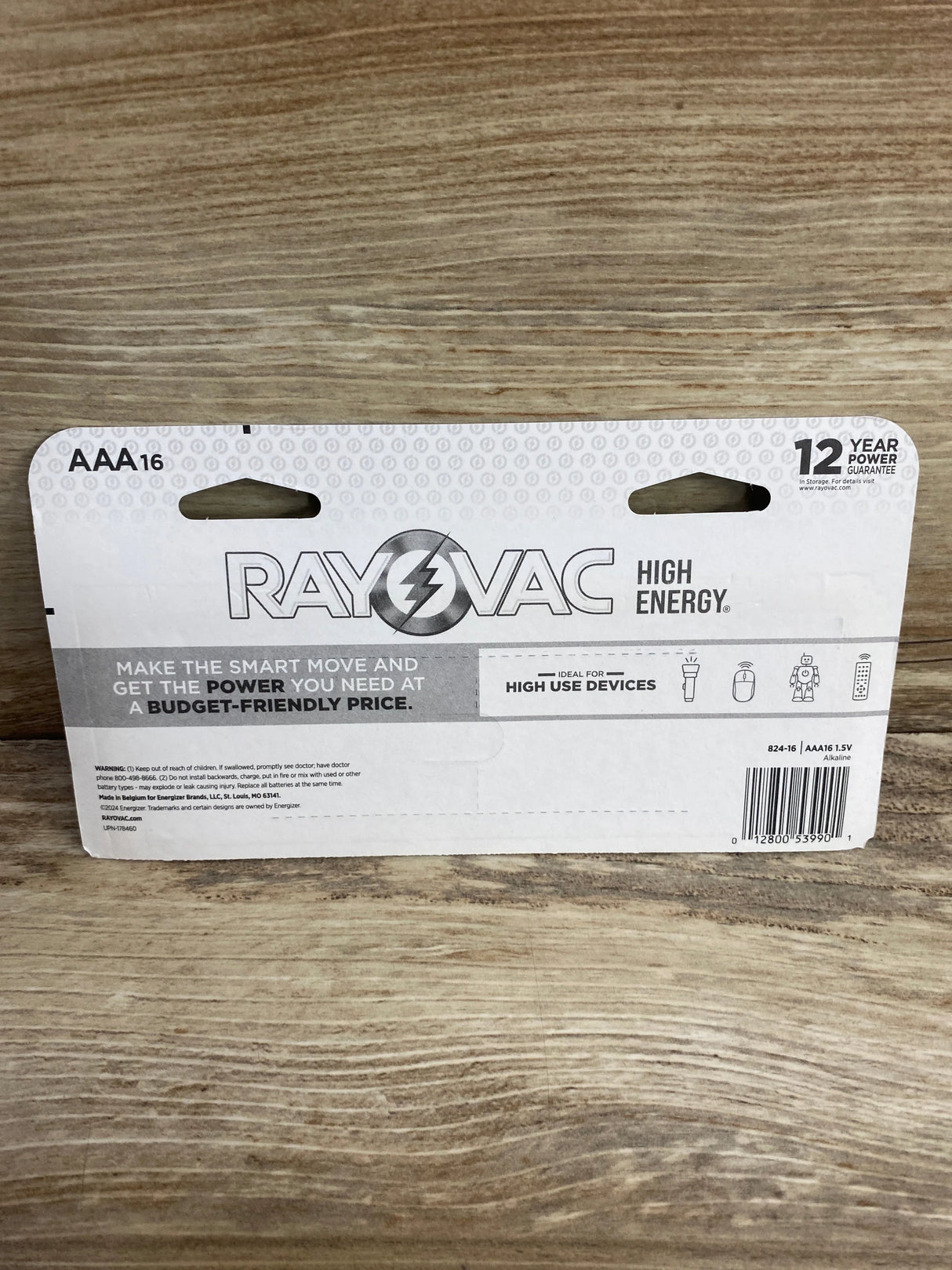NEW Rayovac High Energy AA Batteries (16 Pack), Double A Alkaline Batteries - Me n Mommy To Be