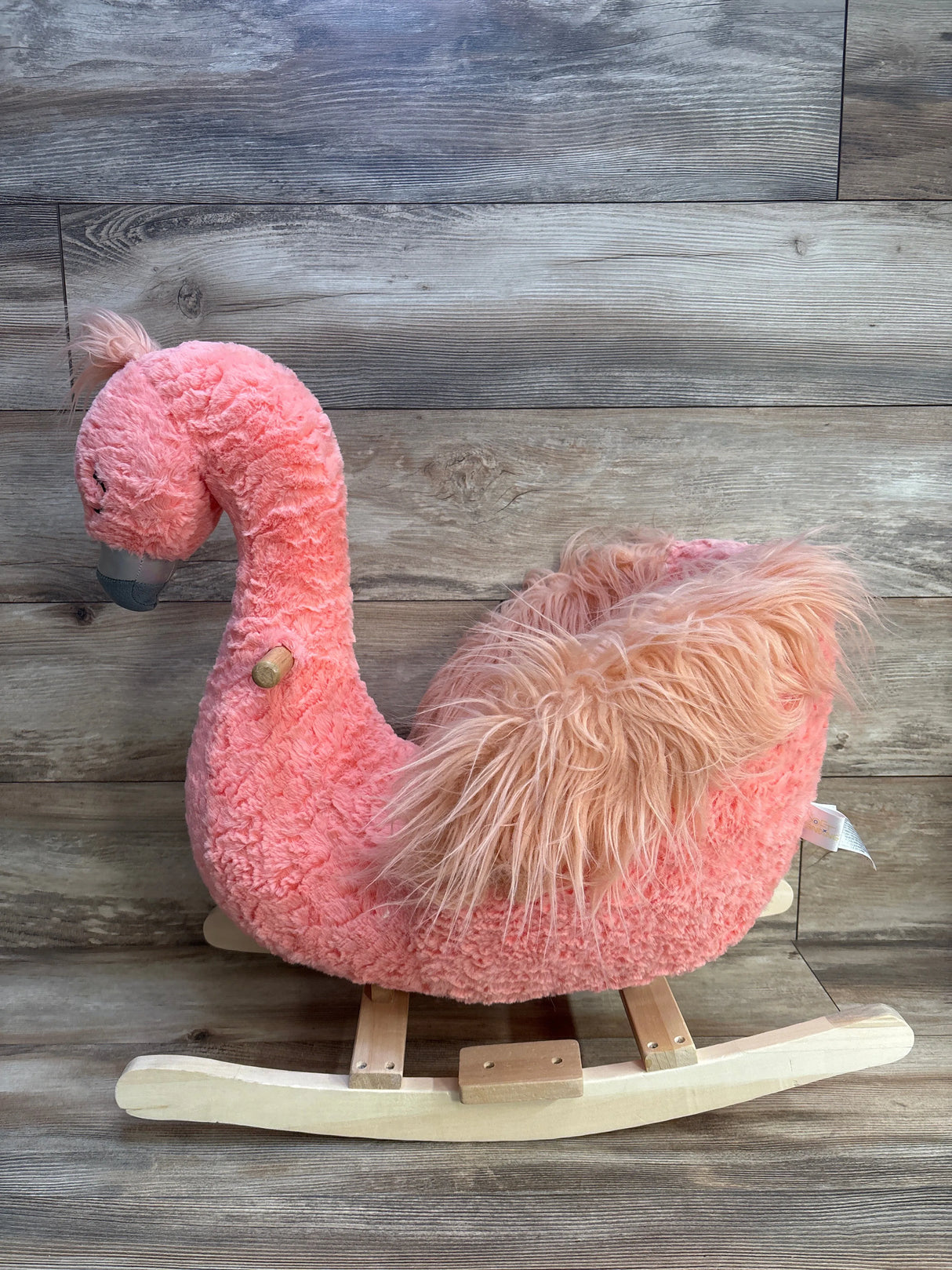 Soft Landing Flamingo Character Rocker - Me n Mommy To Be