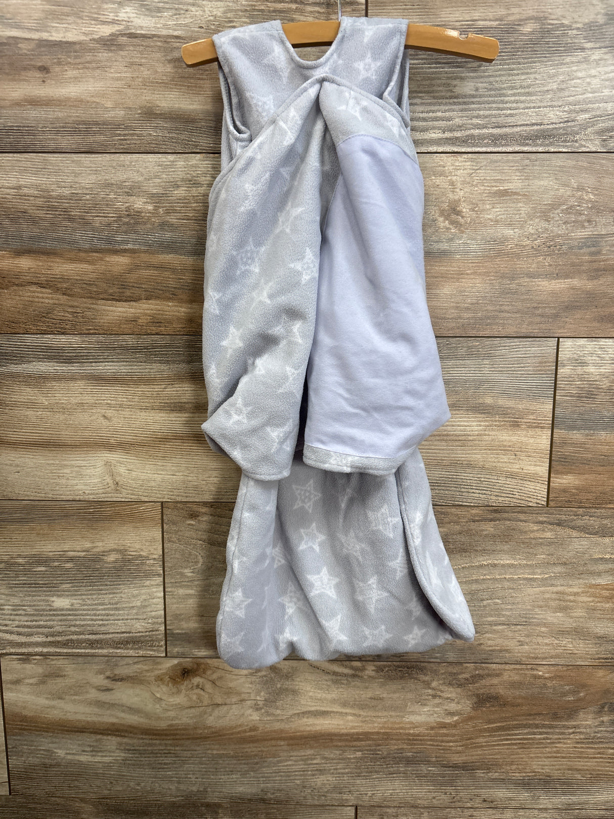 Halo Star Print SleepSack Blanket Grey sz 3-6m