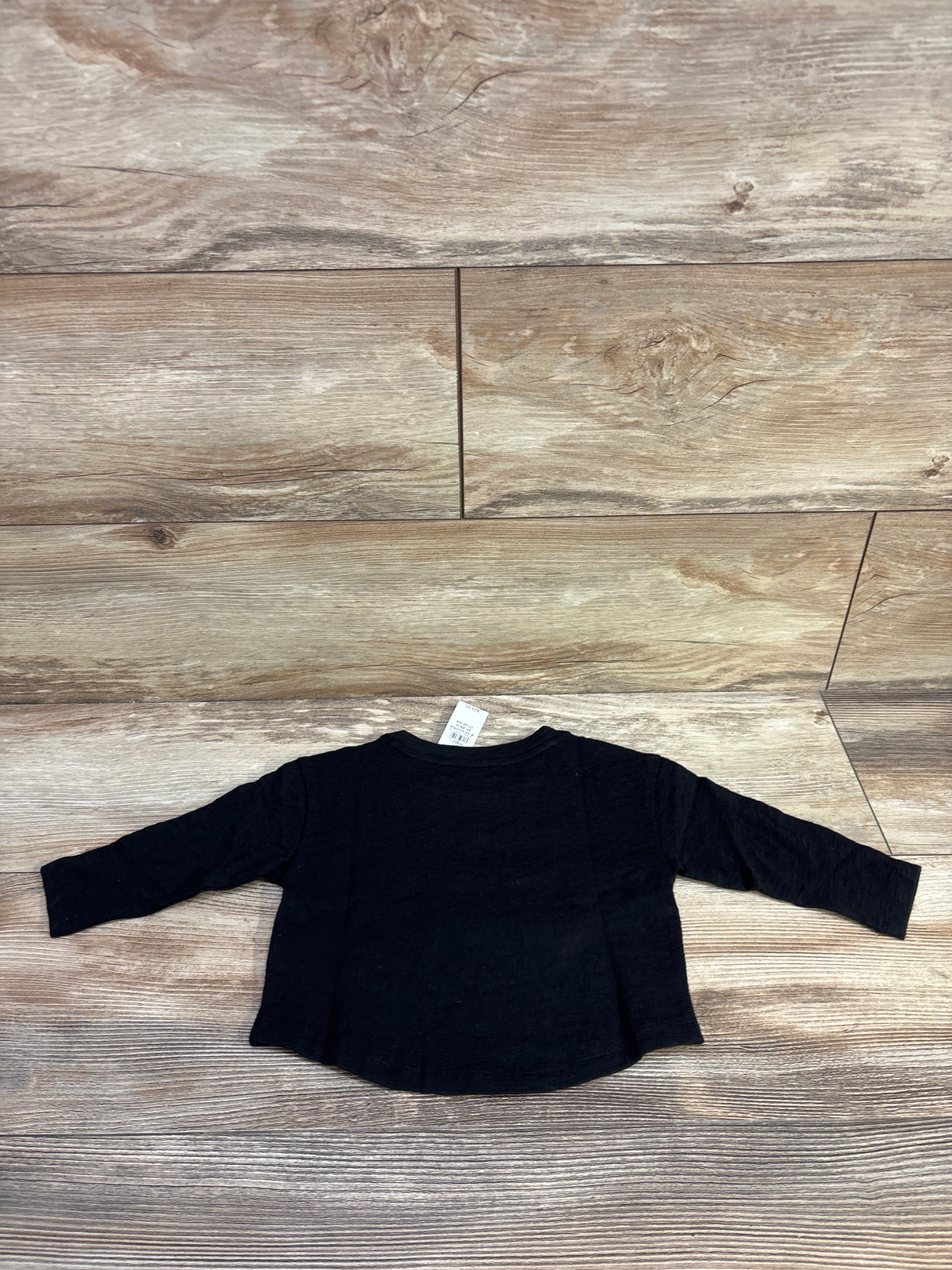 NEW Baby Gap Long Sleeve Graphic Swan Shirt Black sz 6-12m