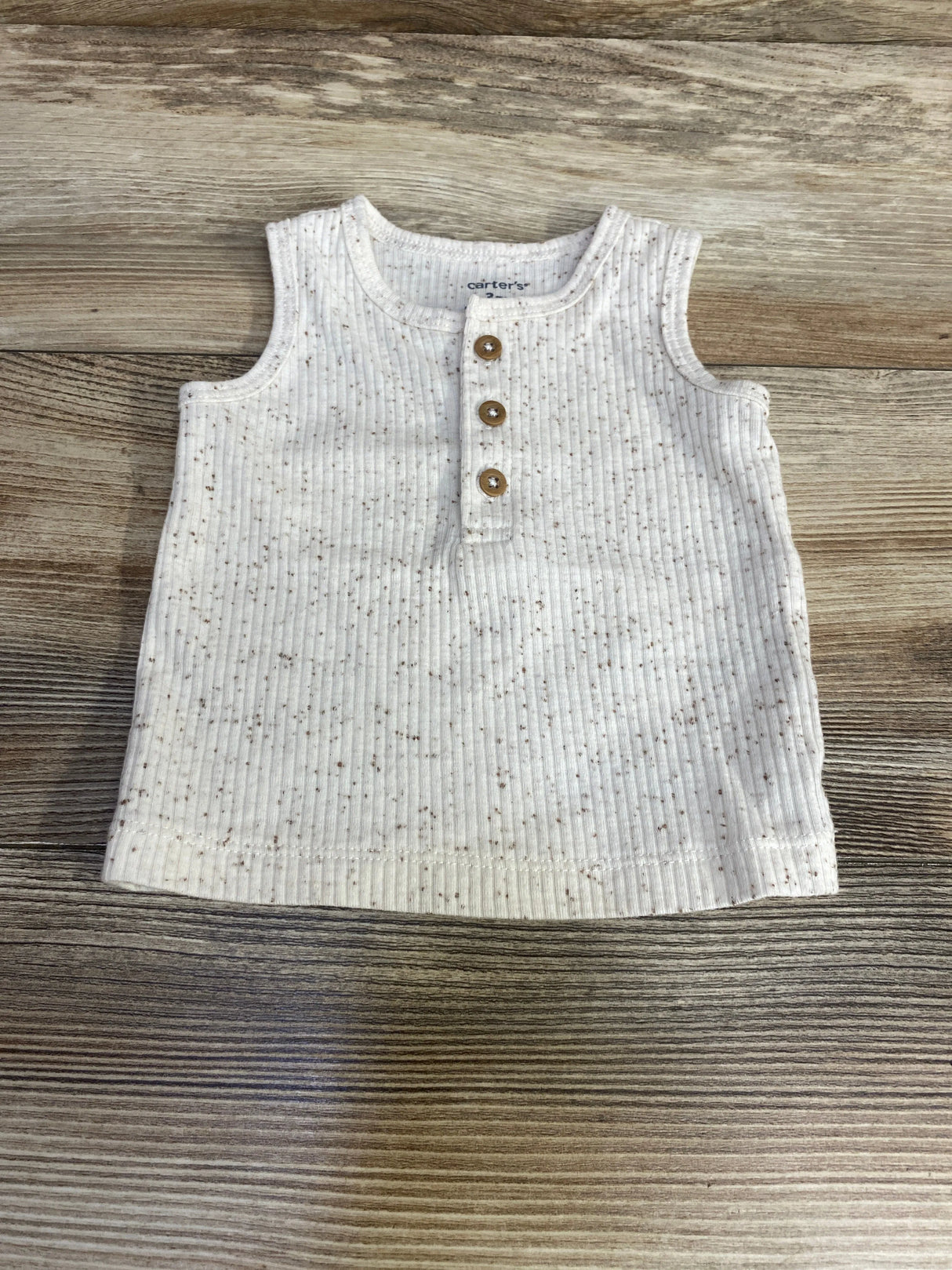 Carter's Tank Top Oatmeal sz 3m - Me n Mommy To Be