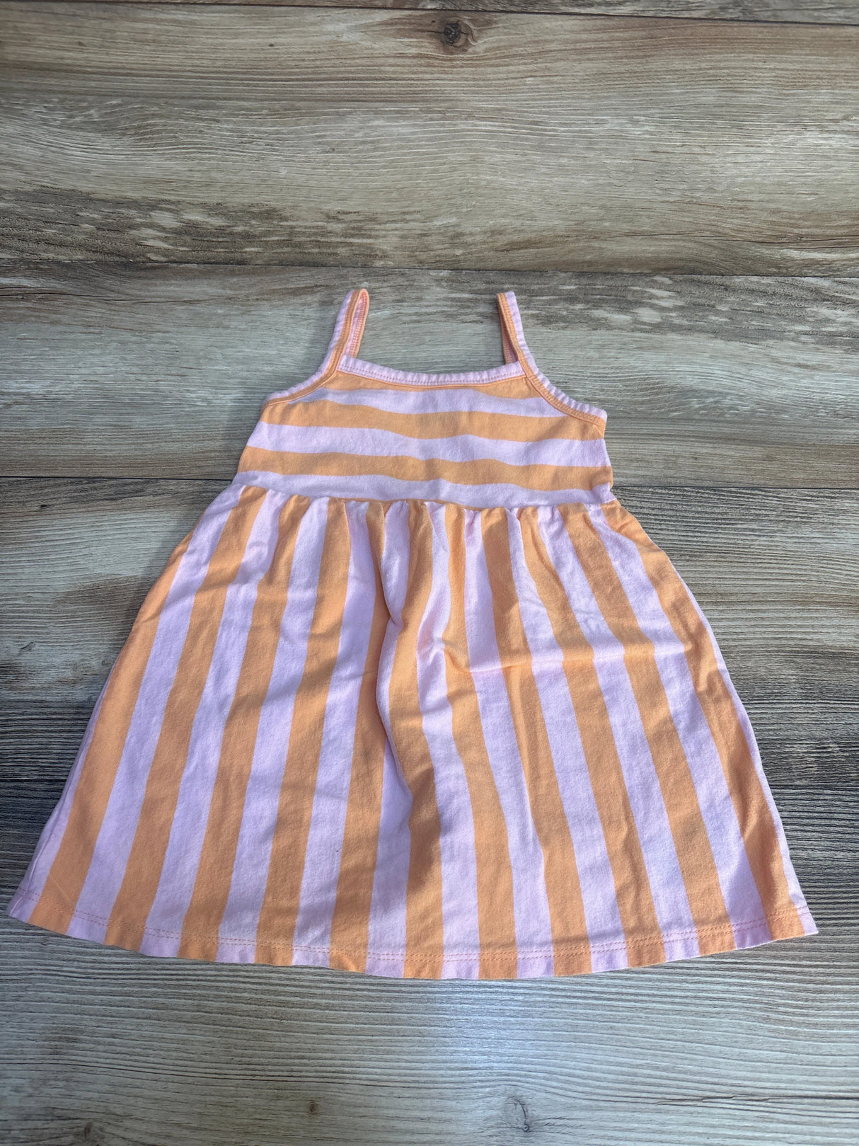 Old Navy Striped Tank Dress Pink sz 18-24m