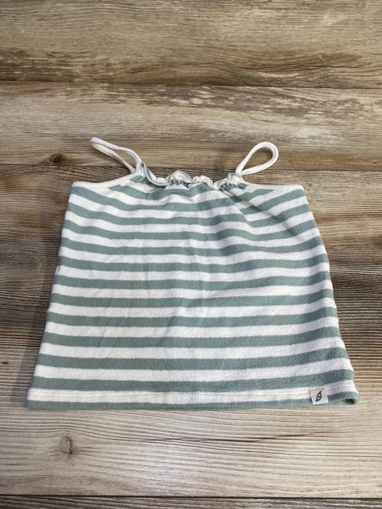 Easy-Peasy Striped Top Green sz 5T - Me n Mommy To Be