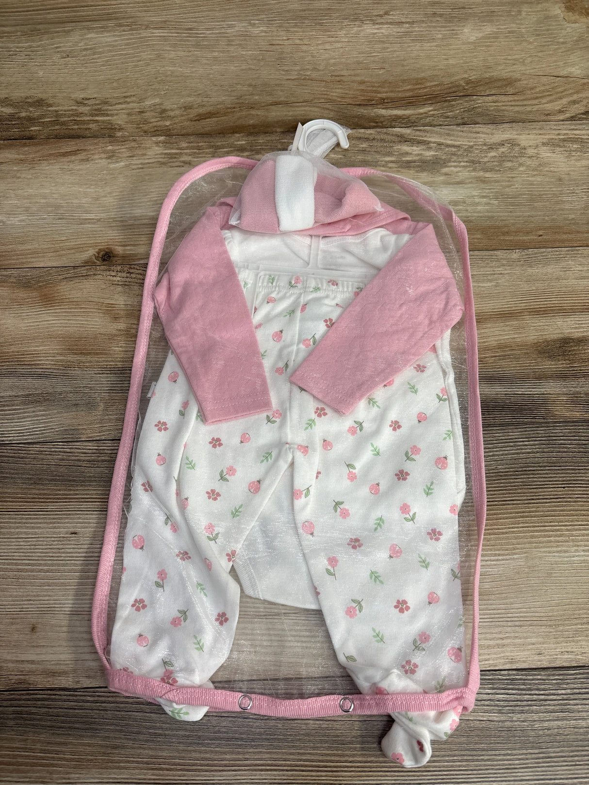 NEW Duck Duck Goose 6pc Gift Set Pink sz 3-6m