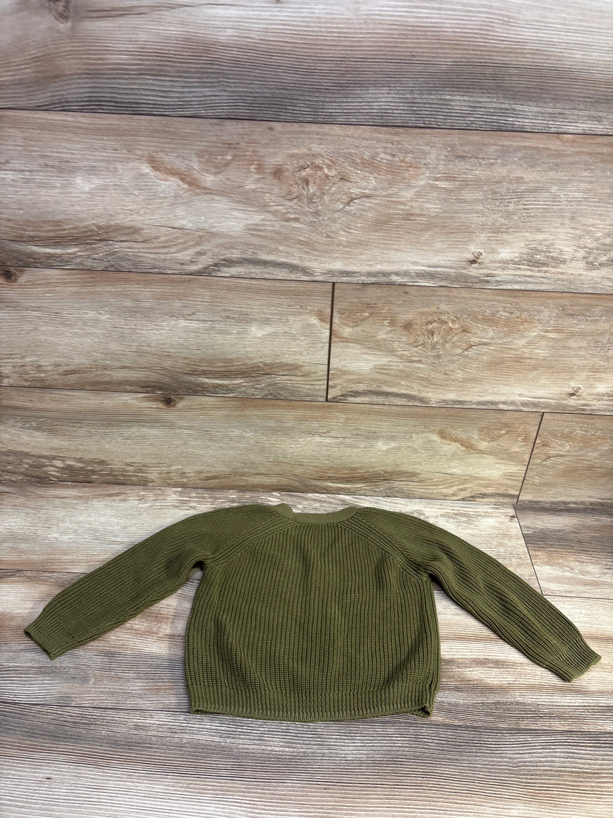 Modern Moments Knit Button-Up Cardigan Green sz 24m