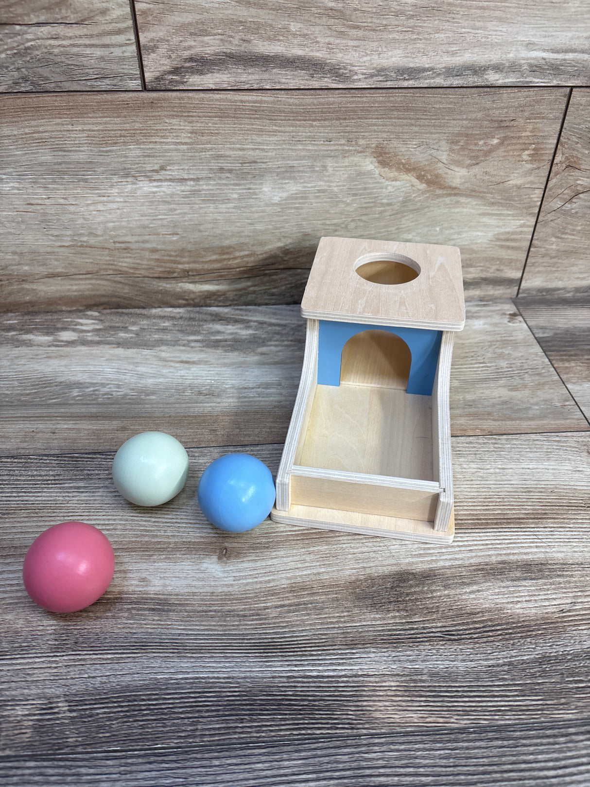 Busy Edition Montessori Wooden Ball Drop Toy
