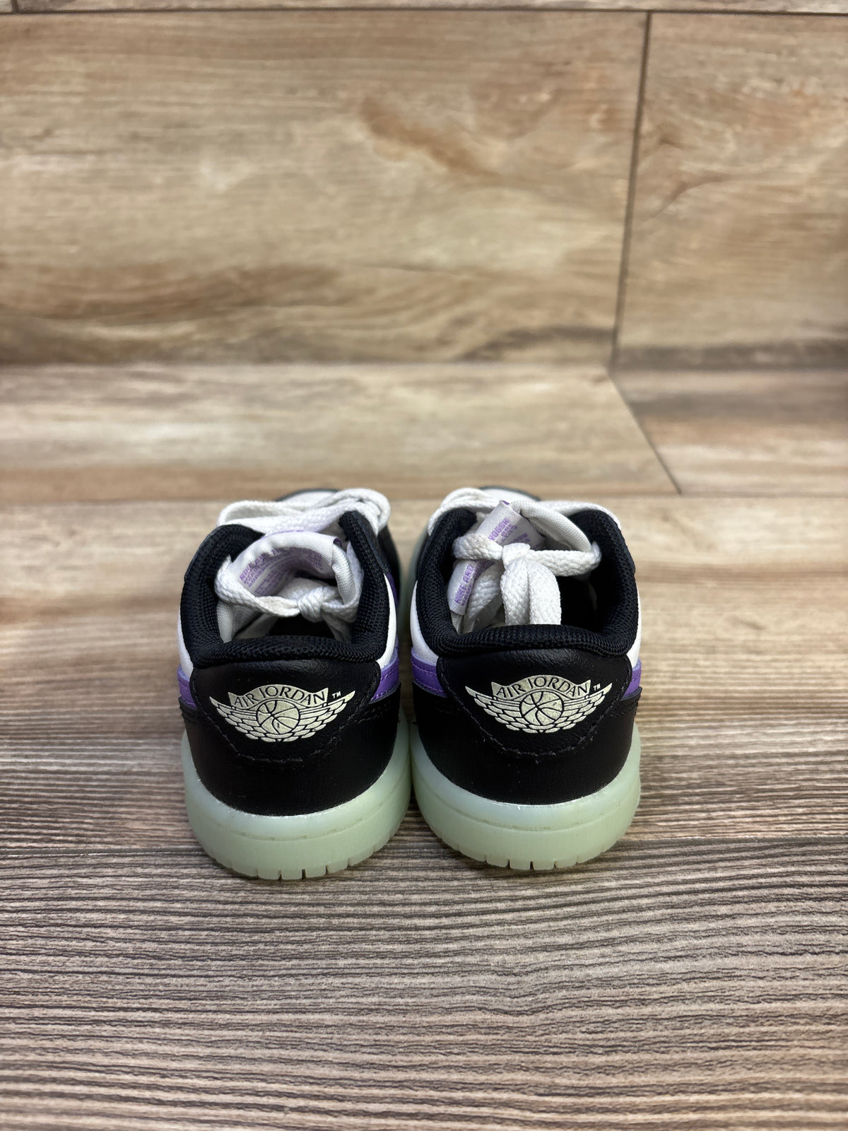 Air Jordan 1 Retro Low OG TD 'Black Raspberry' Sneakers sz 6c