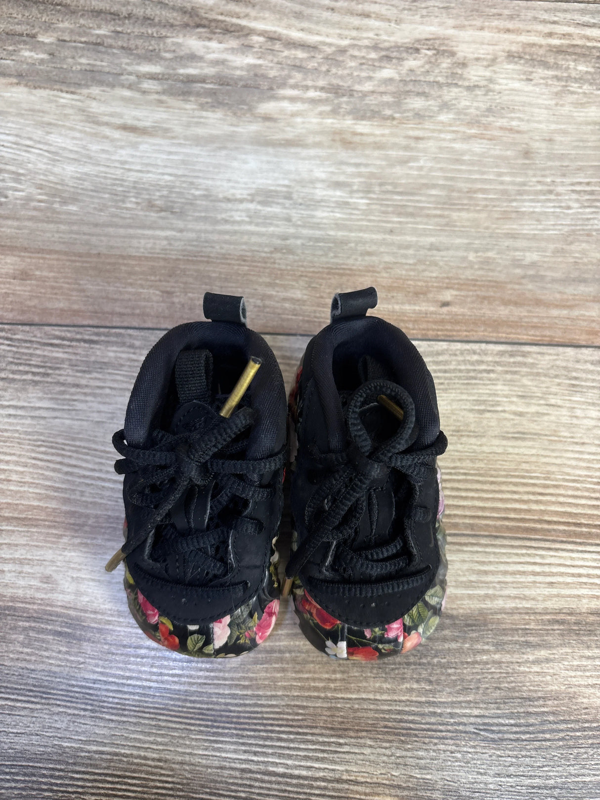 Nike Lil' Posite Pro Crib Shoes Black sz 2c