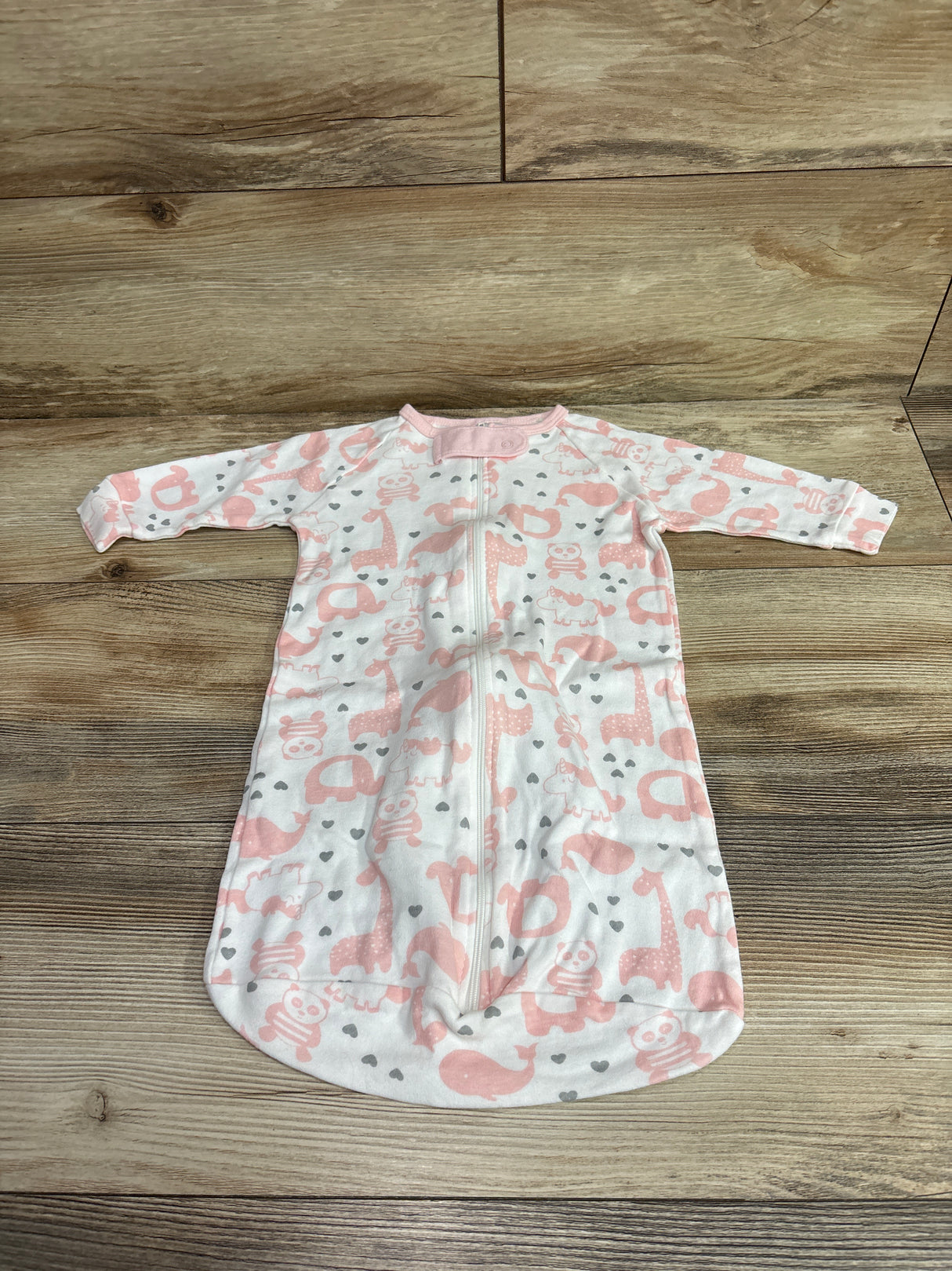 The Peanutshell Sleep Sack White sz 0-3m