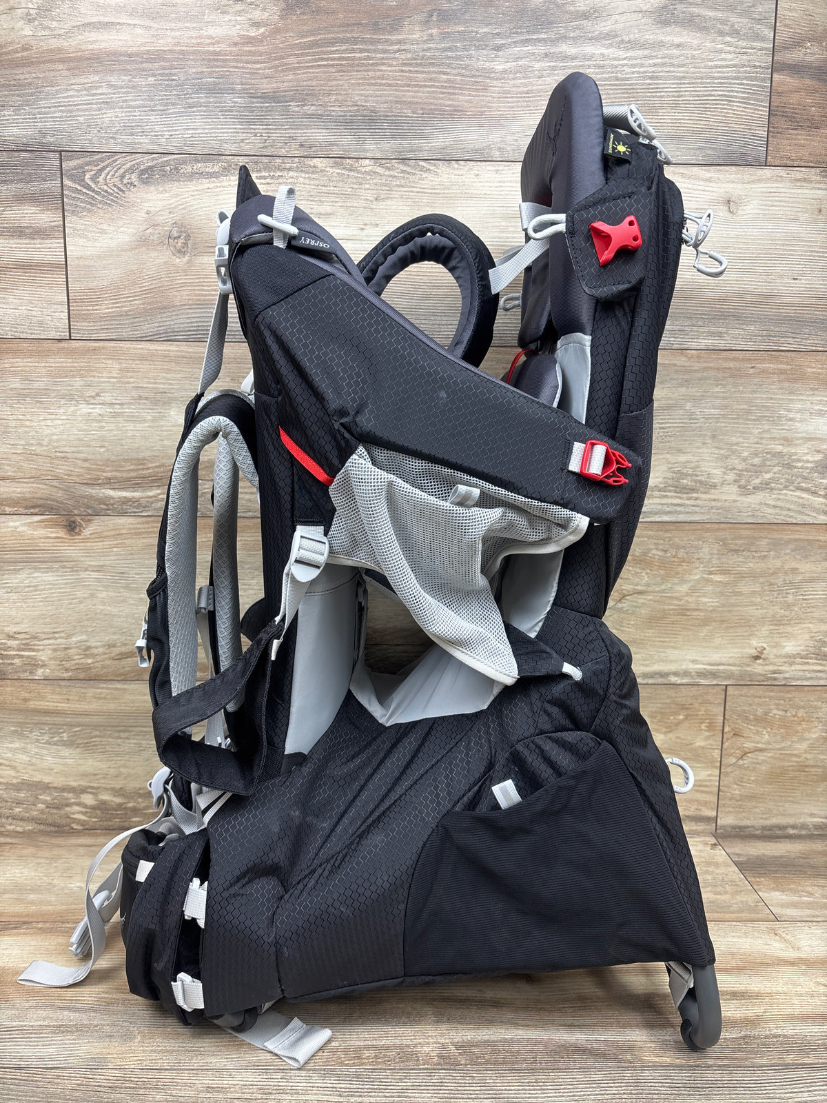 Osprey Poco Plus Child Carrier Hiking Backpack with Poco Carry Case - Black