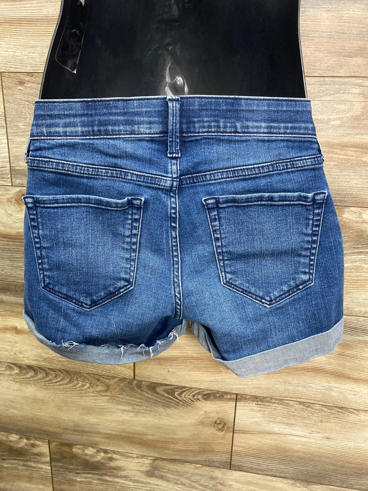 Isabel Maternity Side Panel Midi Short Blue sz XS - Me n Mommy To Be