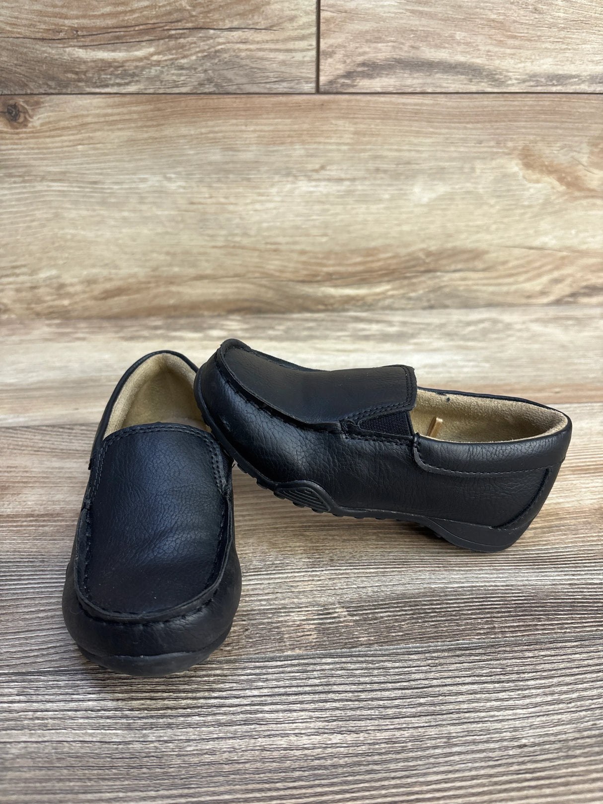 Children's Place Slip-On Dress Shoes Black sz 10c - Me n Mommy To Be