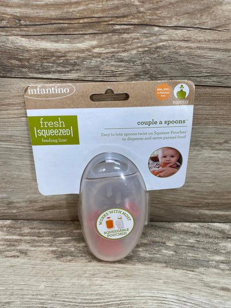 NEW Infantino Couple A Spoons - Me n Mommy To Be