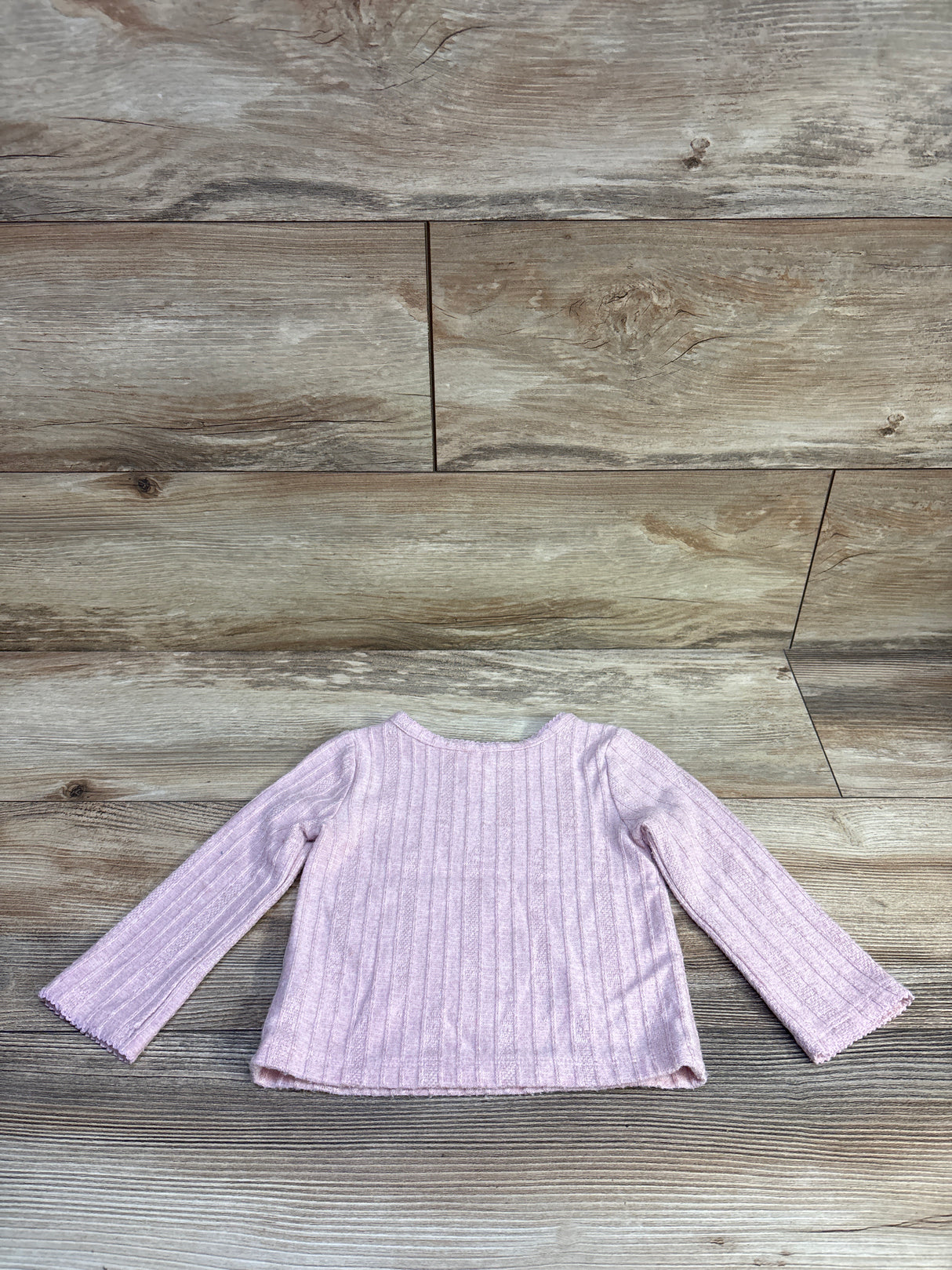 Cat & Jack Knit Long Sleeve Shirt Pink sz 18m