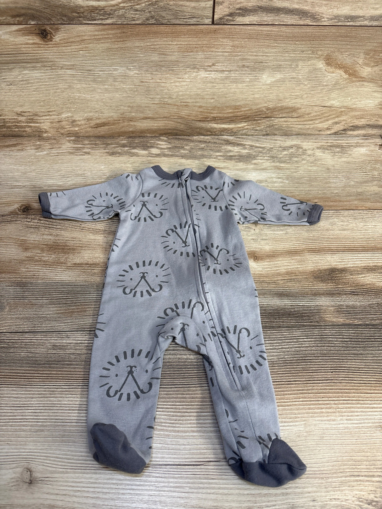 Mini Hop Meow Sleeper Grey sz Newborn