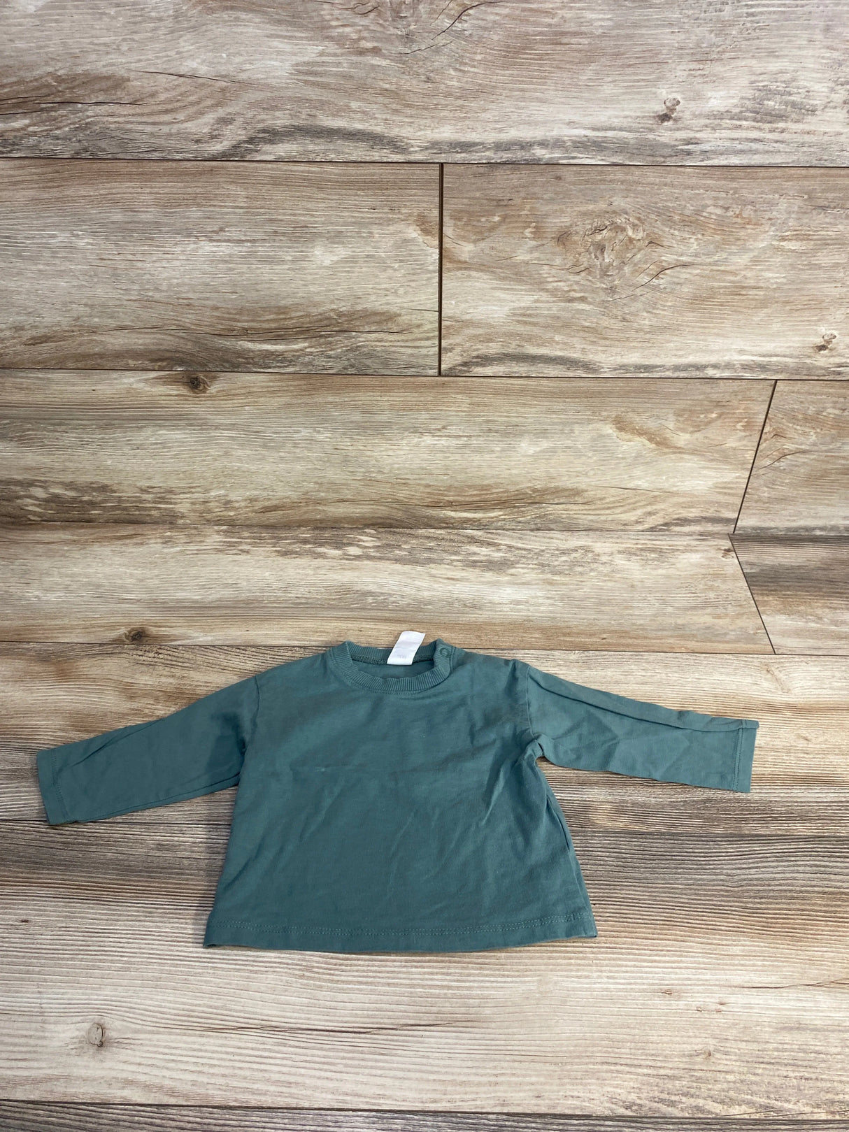 H&M Long Sleeve Shirt Green sz 6m