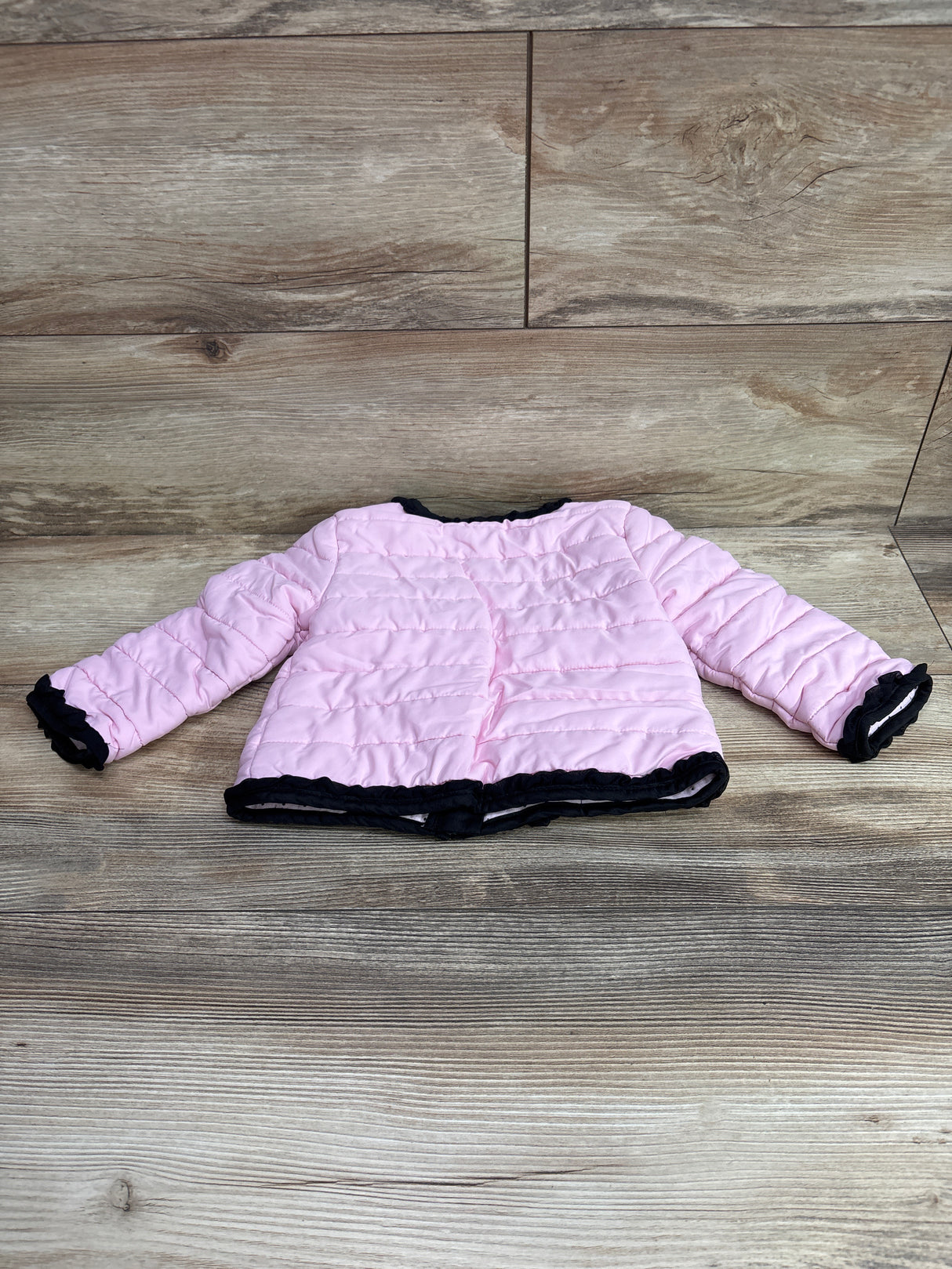 Little Me Lightweight Puffer Jacket Pink sz 24m