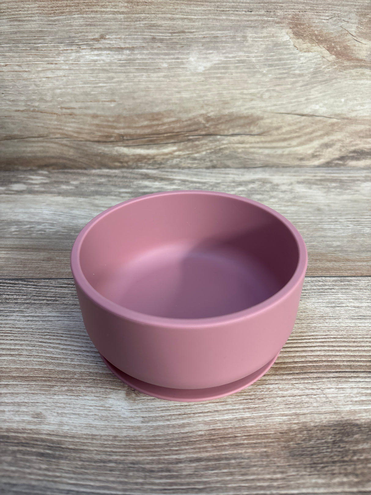 Rinkit Baby Silicone Suction Bowl in Dusty Rose