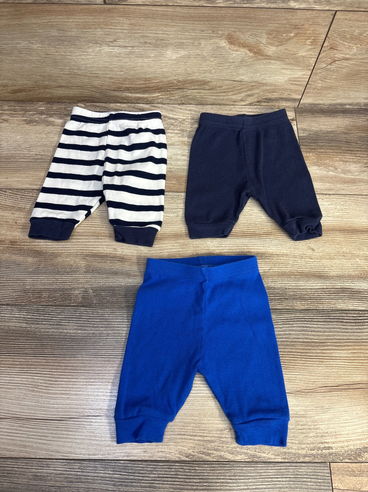 ABeCue 3pk Pull On Pants Blue sz 0-3m