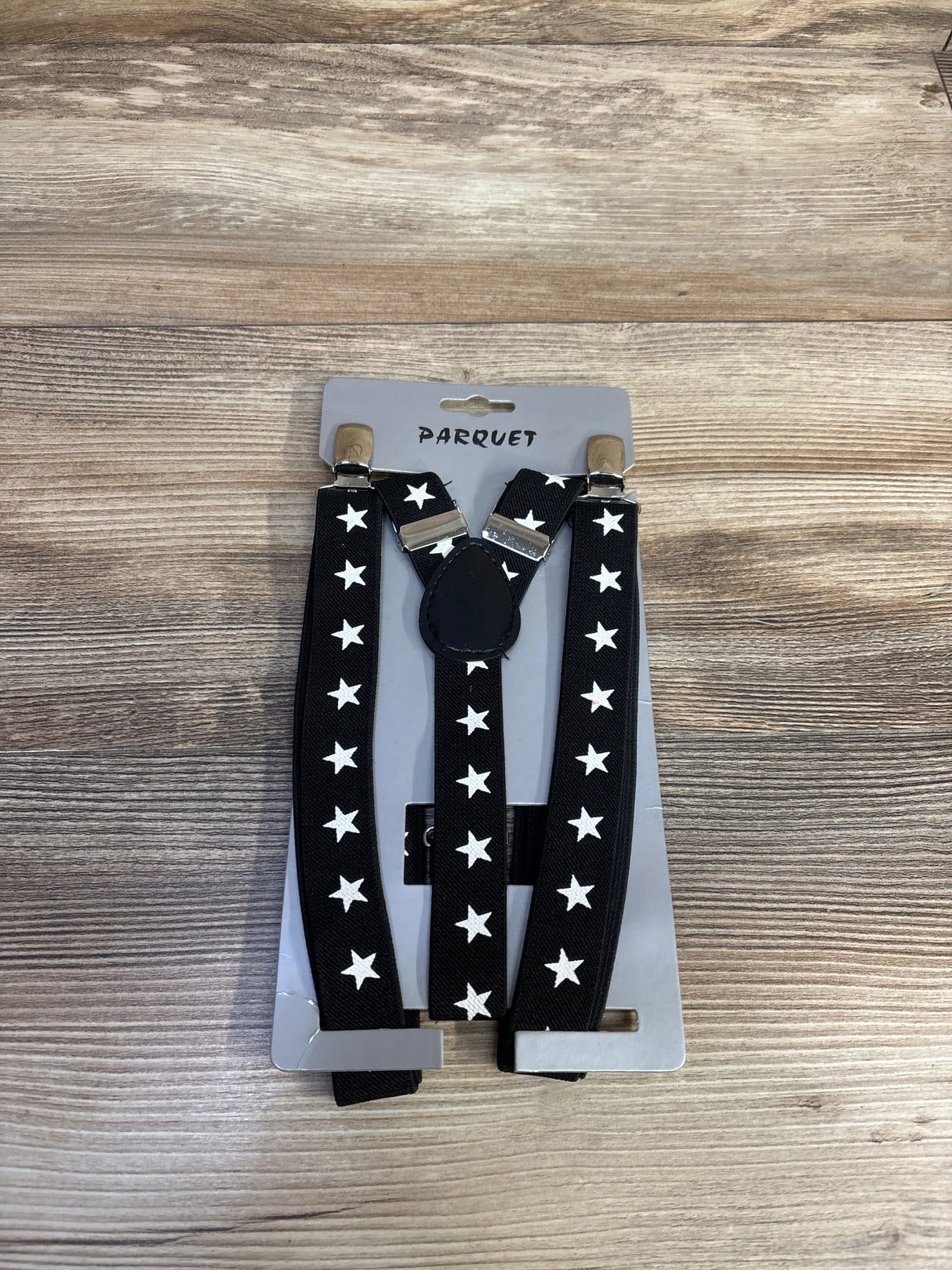 NEW Parquet Star Print Suspenders