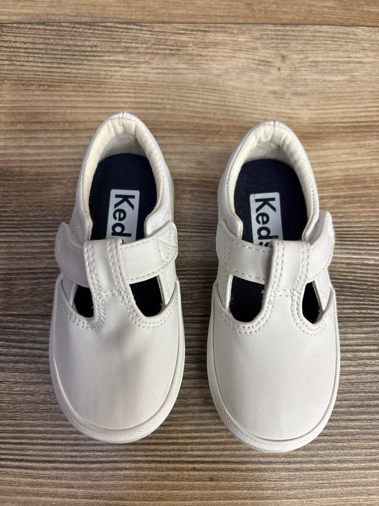 Keds Kids Daphne Leather Mary Jane Flats White sz 5c