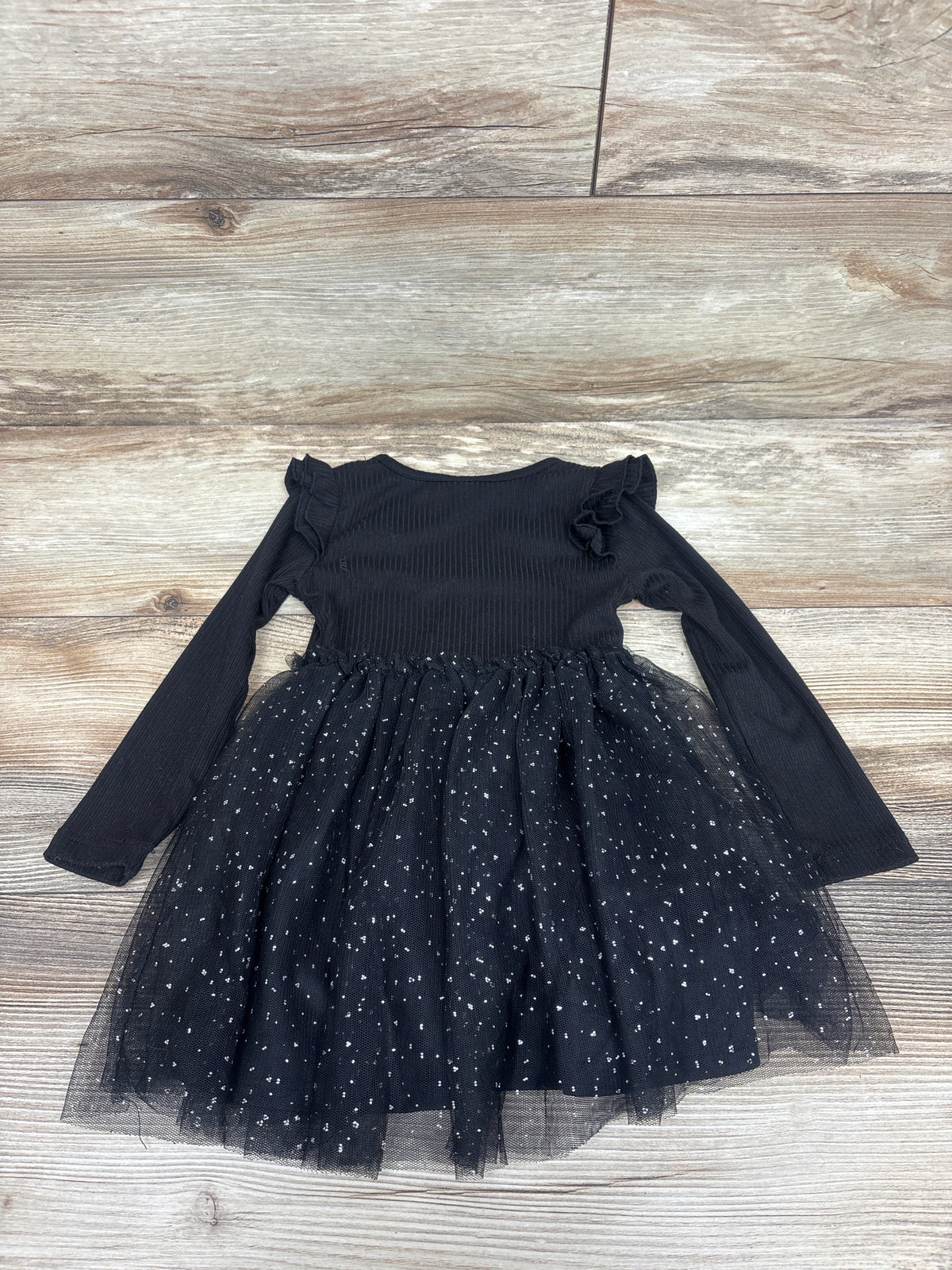 Way To Celebrate! Halloween Cat Tulle Dress Black sz 2T
