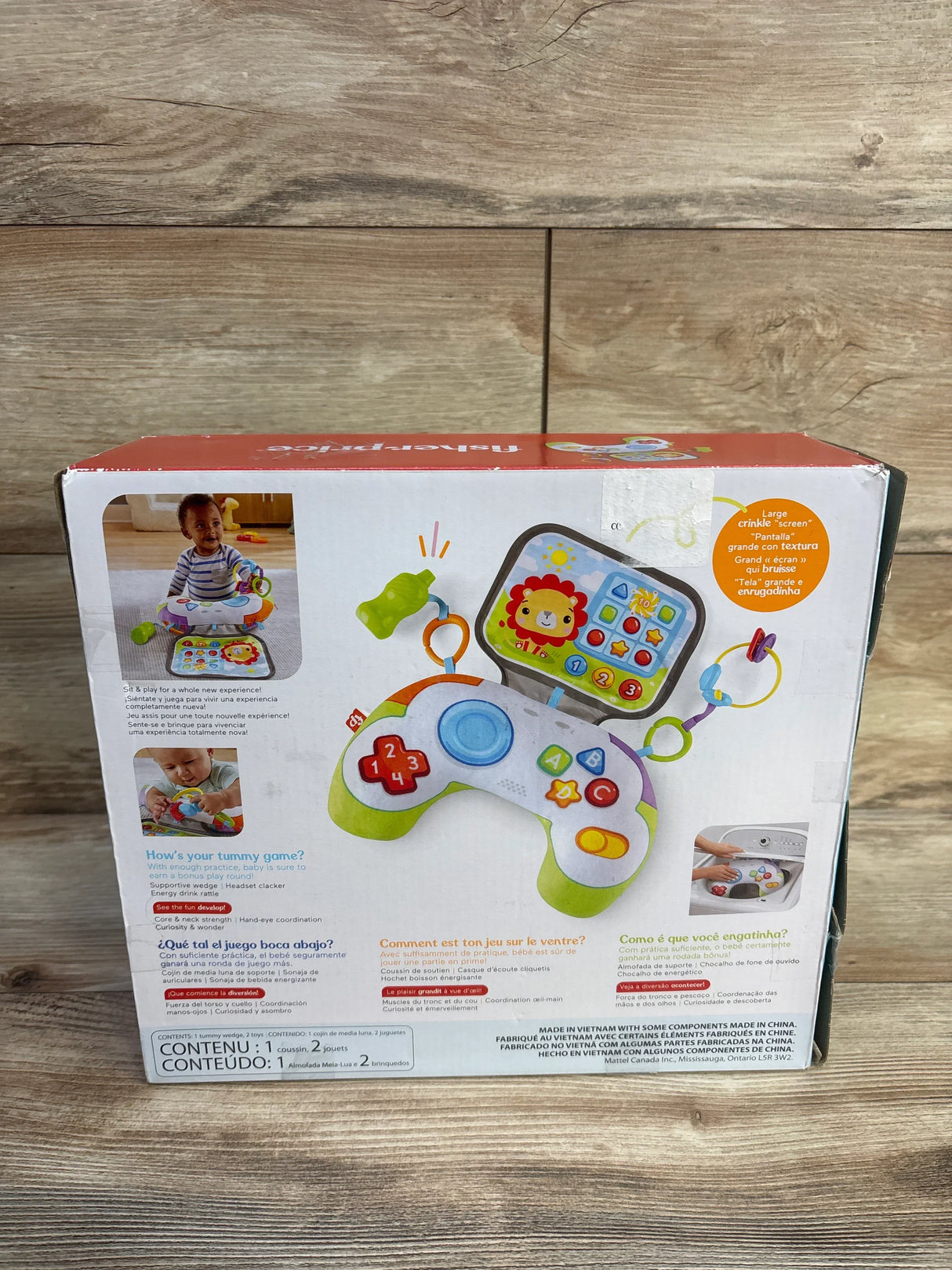 Fisher Price Littlest Gamer Tummy Time Wedge
